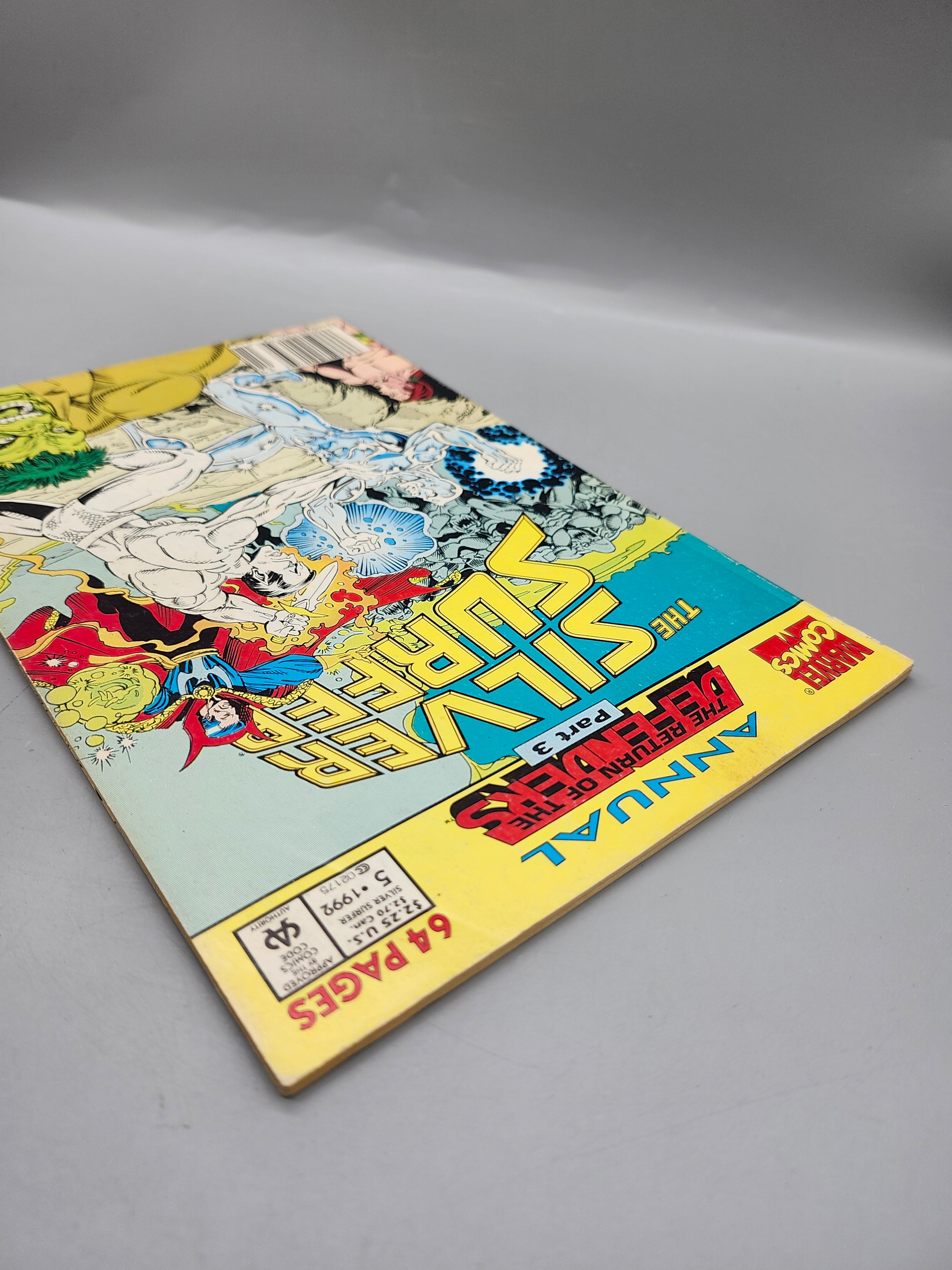 Silver Surfer Annual #5 Marvel Comics 1992 Return of the Defenders