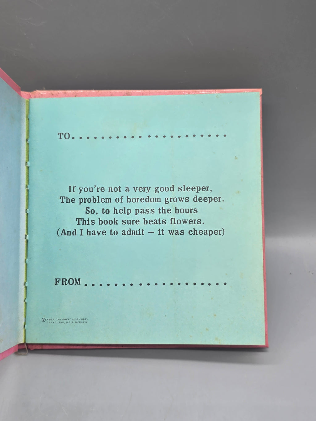 Vintage Bedside Limericks: A Book of Ridiculous Rhymes Hardcover HC