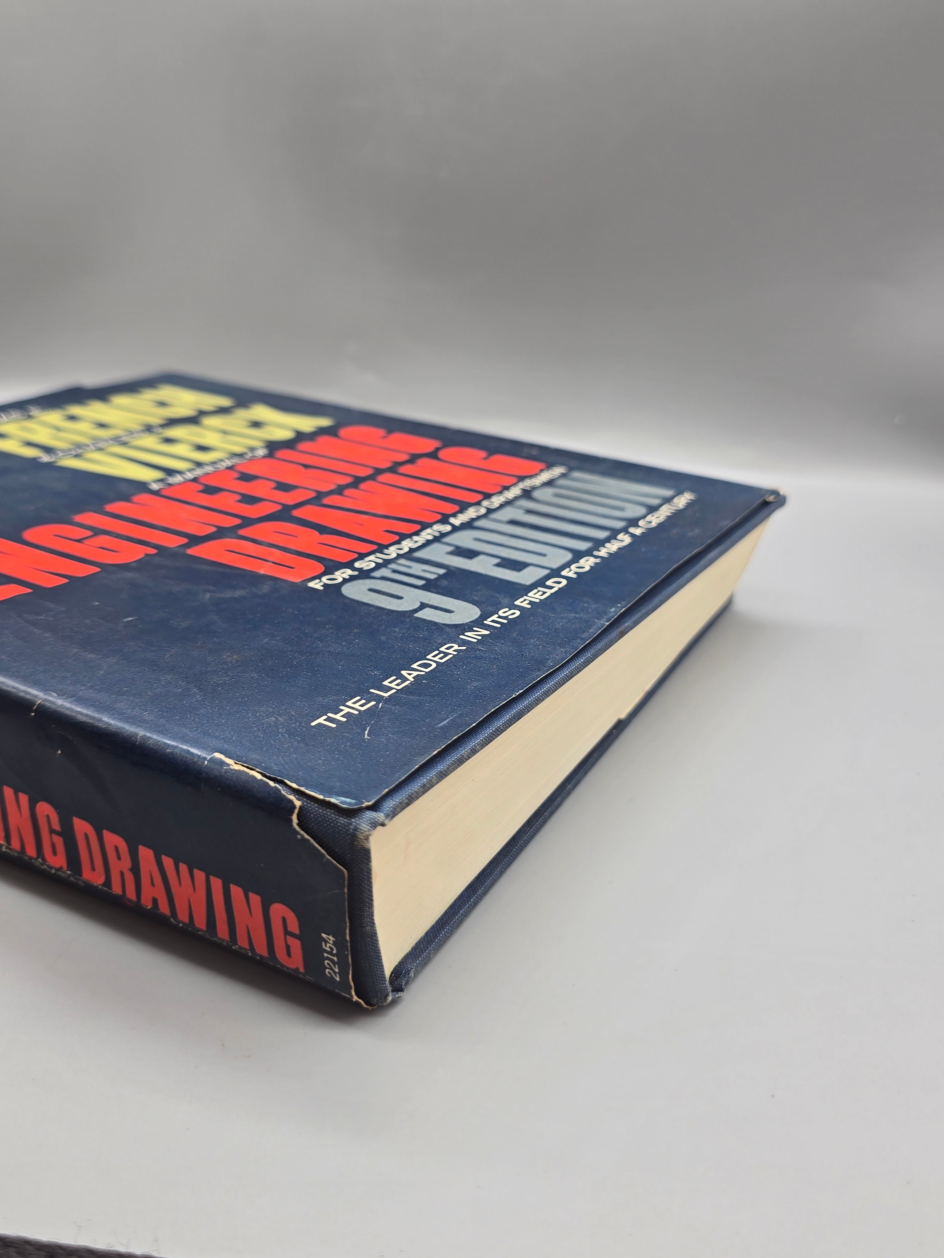 1960 A Manual of Engineering Drawing 9th Edition French & Vierck Hc Book