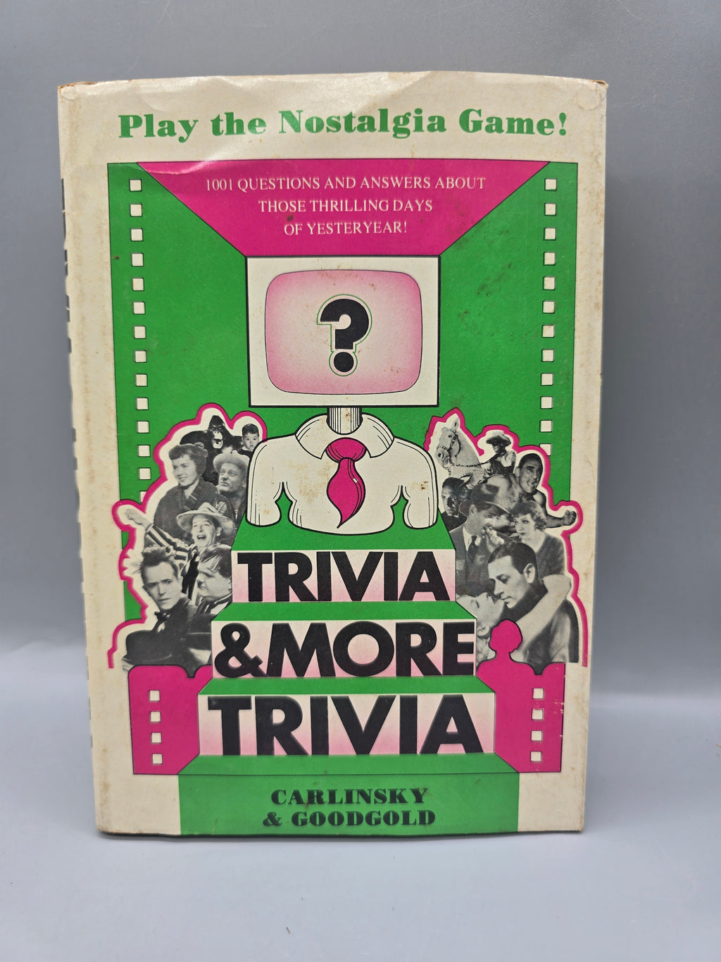 1966 Trivia & More Trivia by Carlinsky & Goodgold Vintage Nostalgia Book