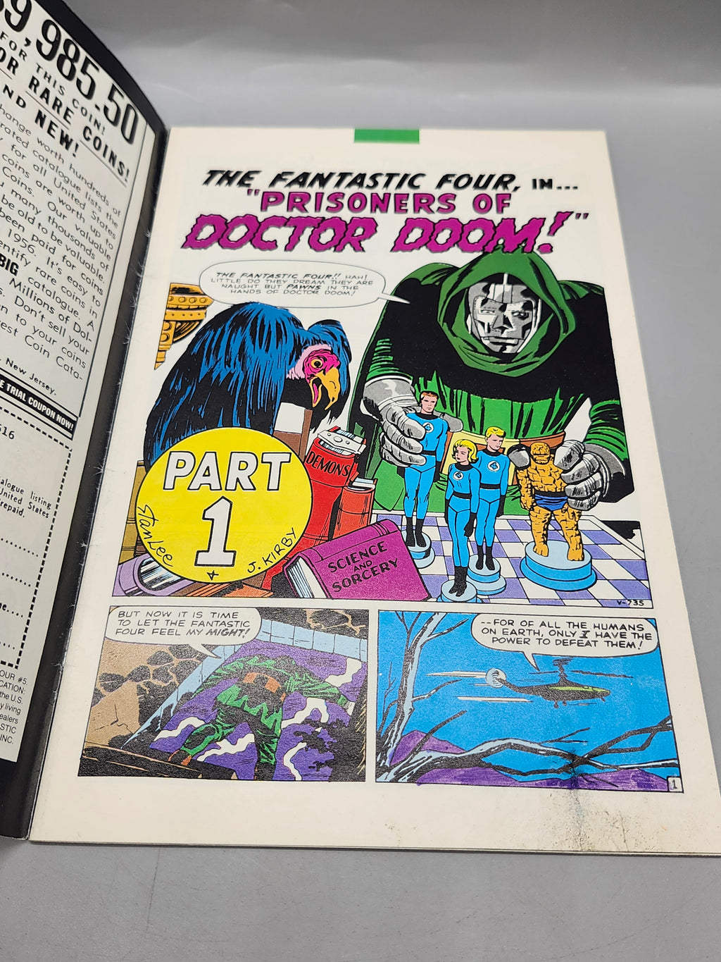 Marvel Milestone Edition: Fantastic Four #5 – Doctor Doom 1st Appearance Reprint