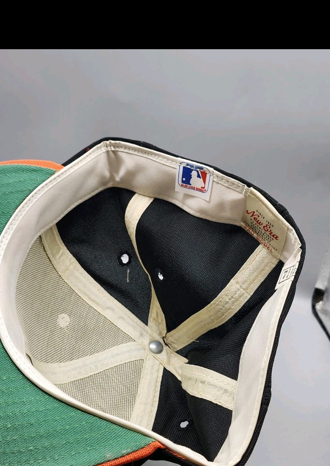 Vintage Baltimore Orioles Hat Cap Fitted Mens 7 1/4 MLB Baseball New Era Trucker