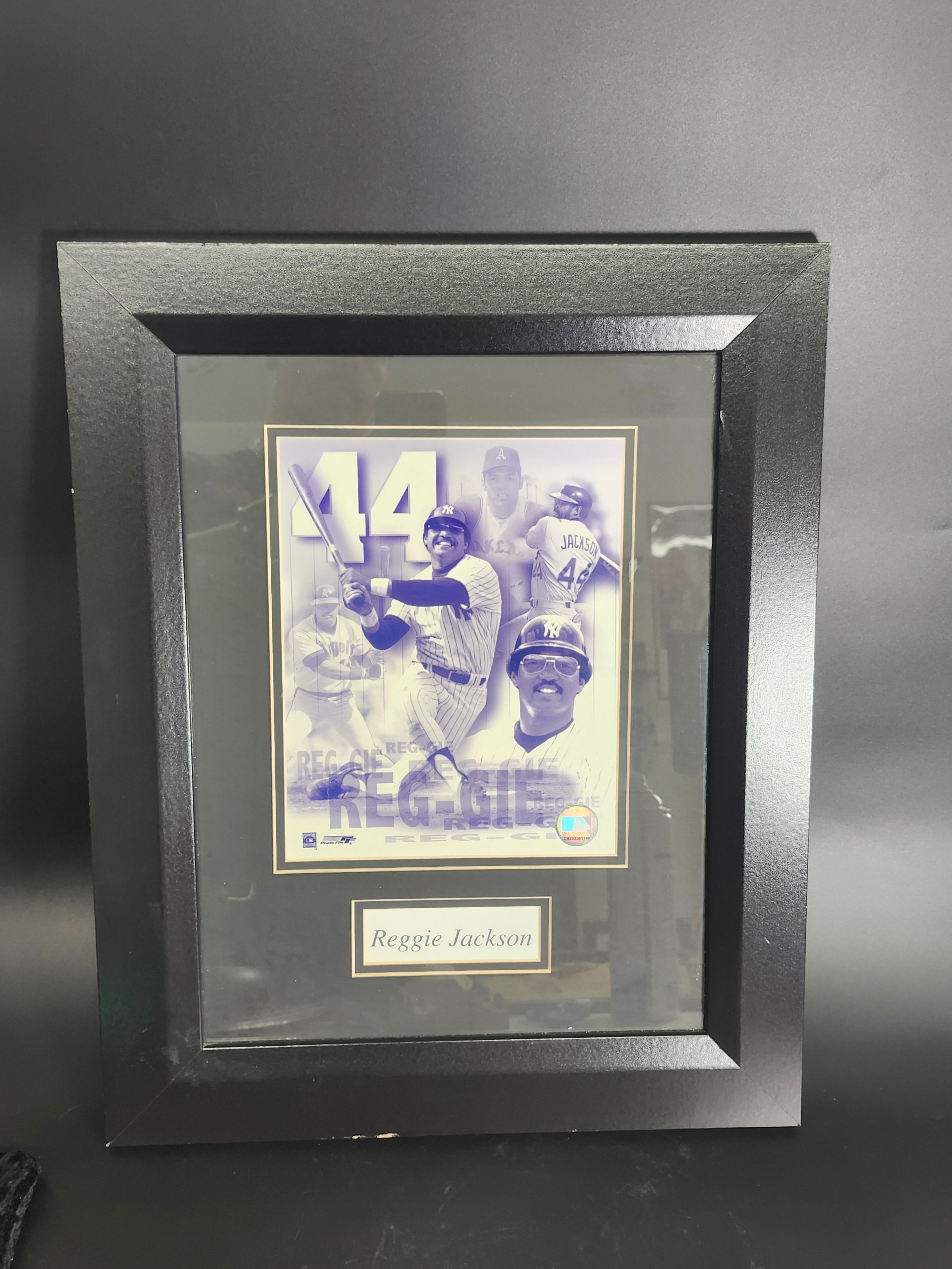Reggie Jackson #44 New York Yankees MLB Framed Photo Collage 16x20