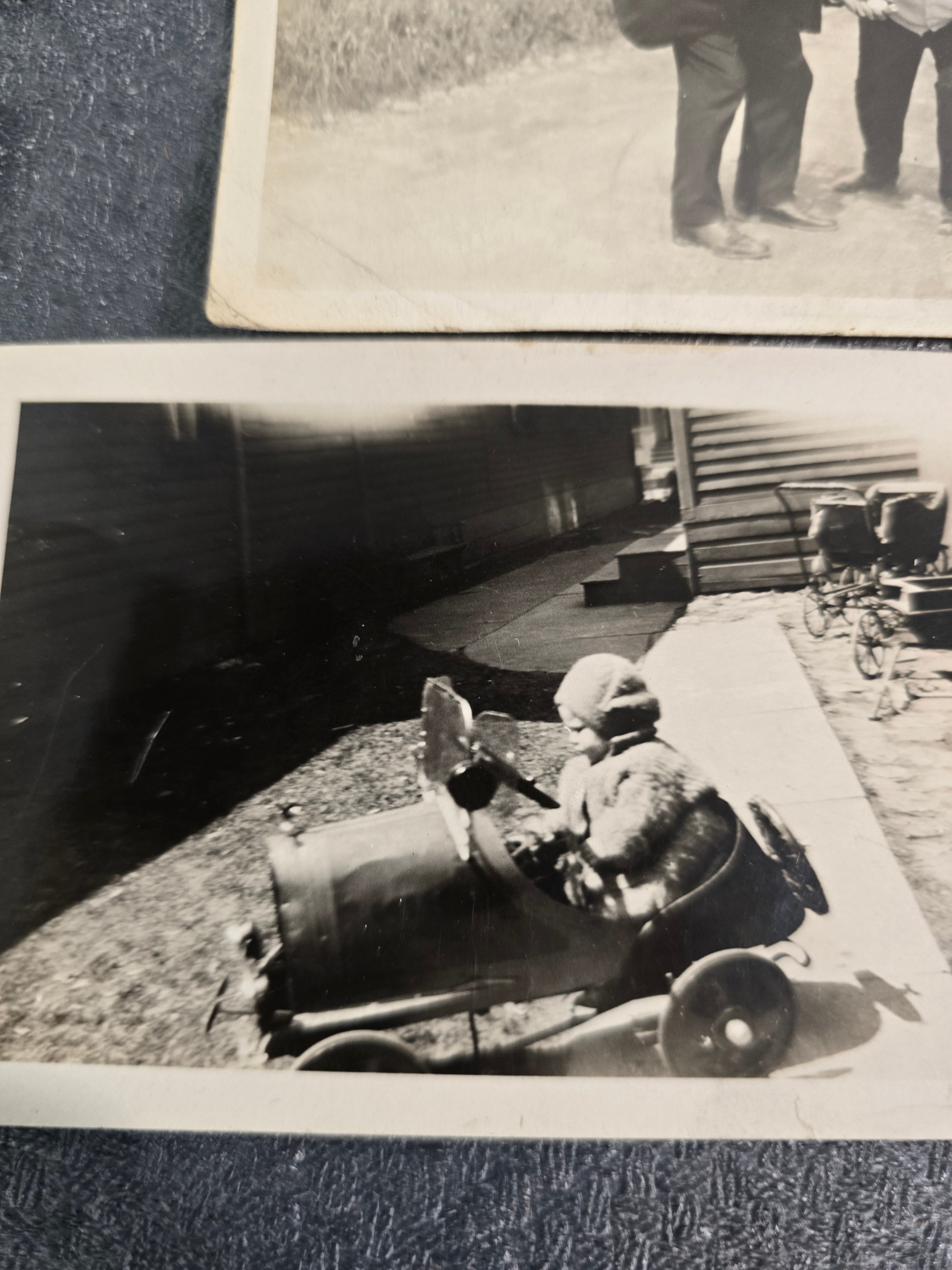 Lot of 22 Vintage Black & White Family Photographs Portraits Baby Photos Snapshots 1920s-1950s
