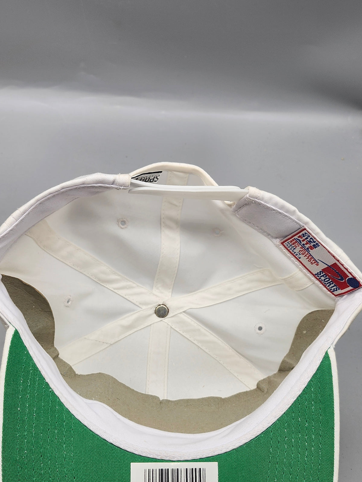 Vintage Hoop It Up 3 on 3 Snapback Hat Sports Specialties White Cap USA