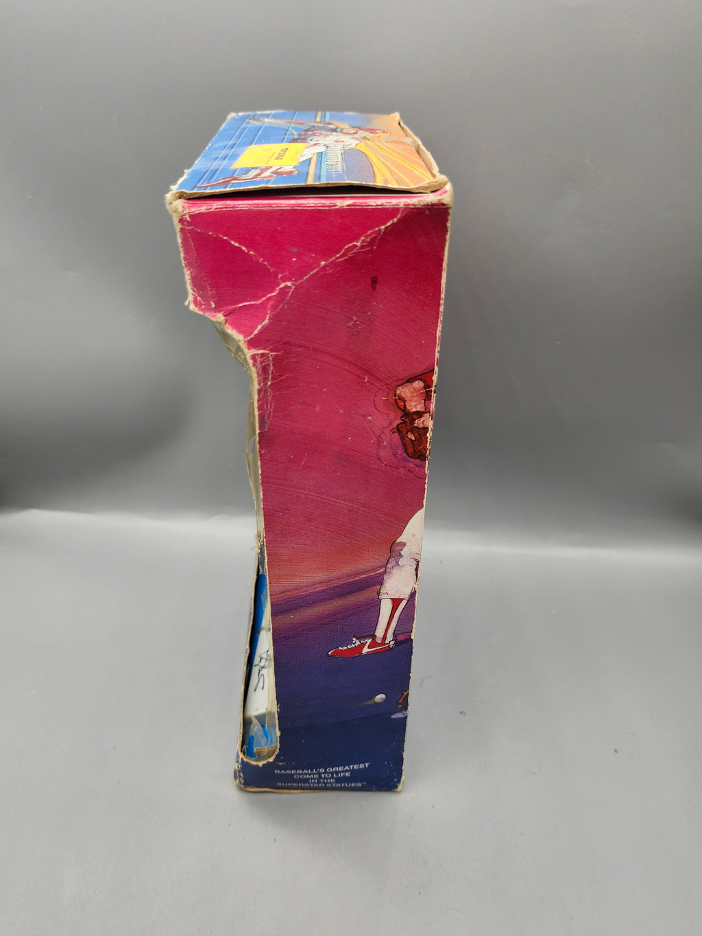 Vintage Darryl Strawberry Baseball Superstar Statue Mets w/ Box 1989 MLB
