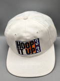 Vintage Hoop It Up 3 on 3 Snapback Hat Sports Specialties White Cap USA