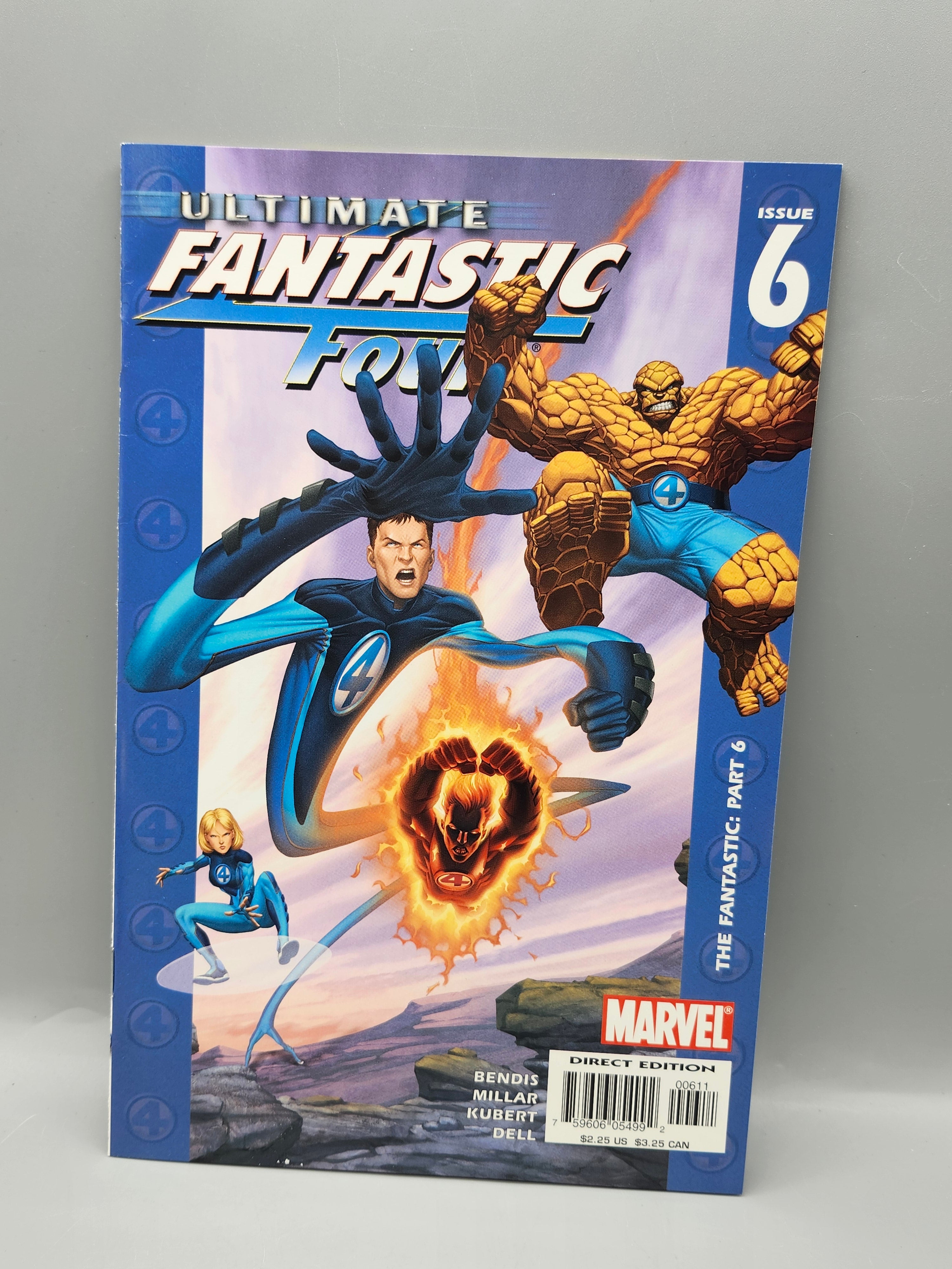 Ultimate Fantastic Four #6 (2004) Marvel Comics – Direct Edition