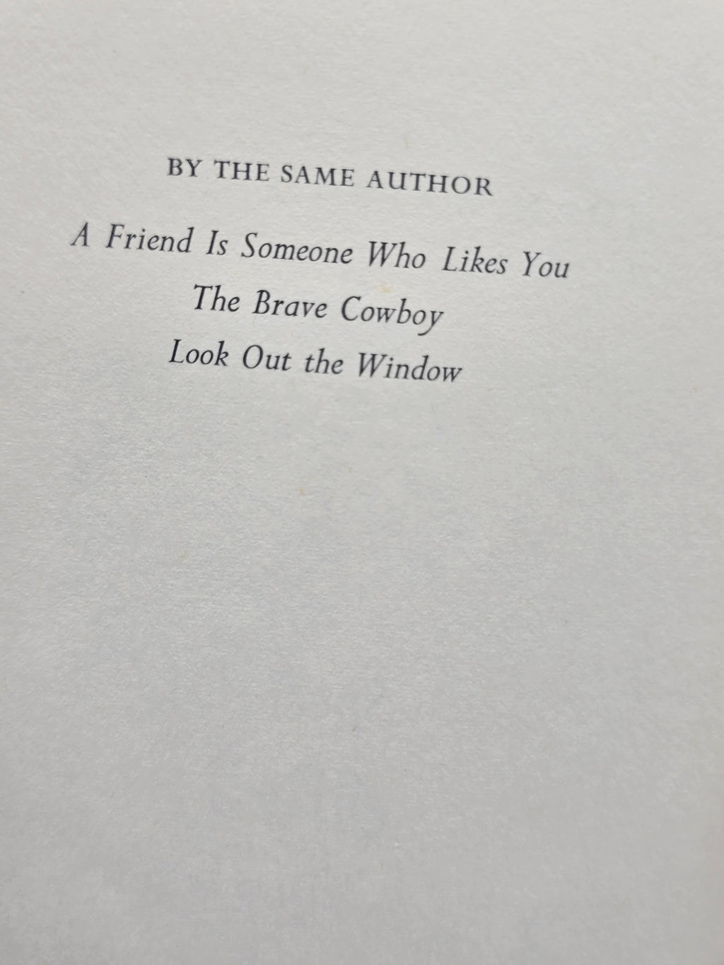 1960 Love Is a Special Way of Feeling Joan Walsh Anglund Hardcover