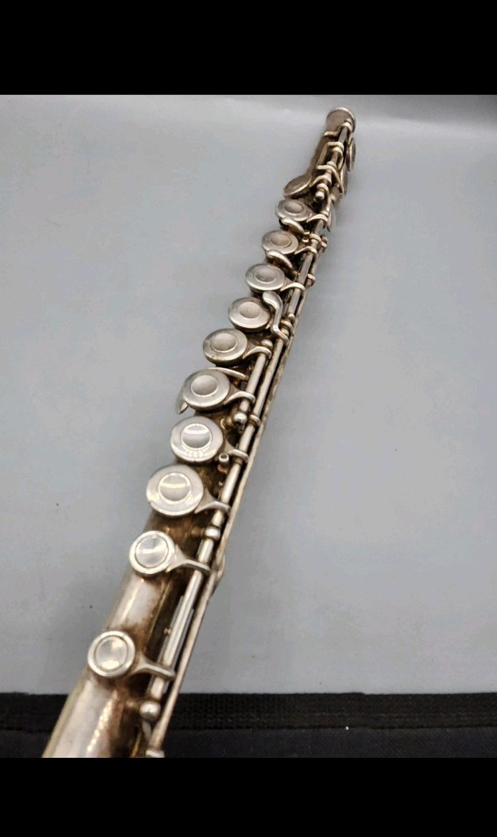 Vintage Selmer USA C Concert Flute Silver Closed Hole Straight Headjoint Case
