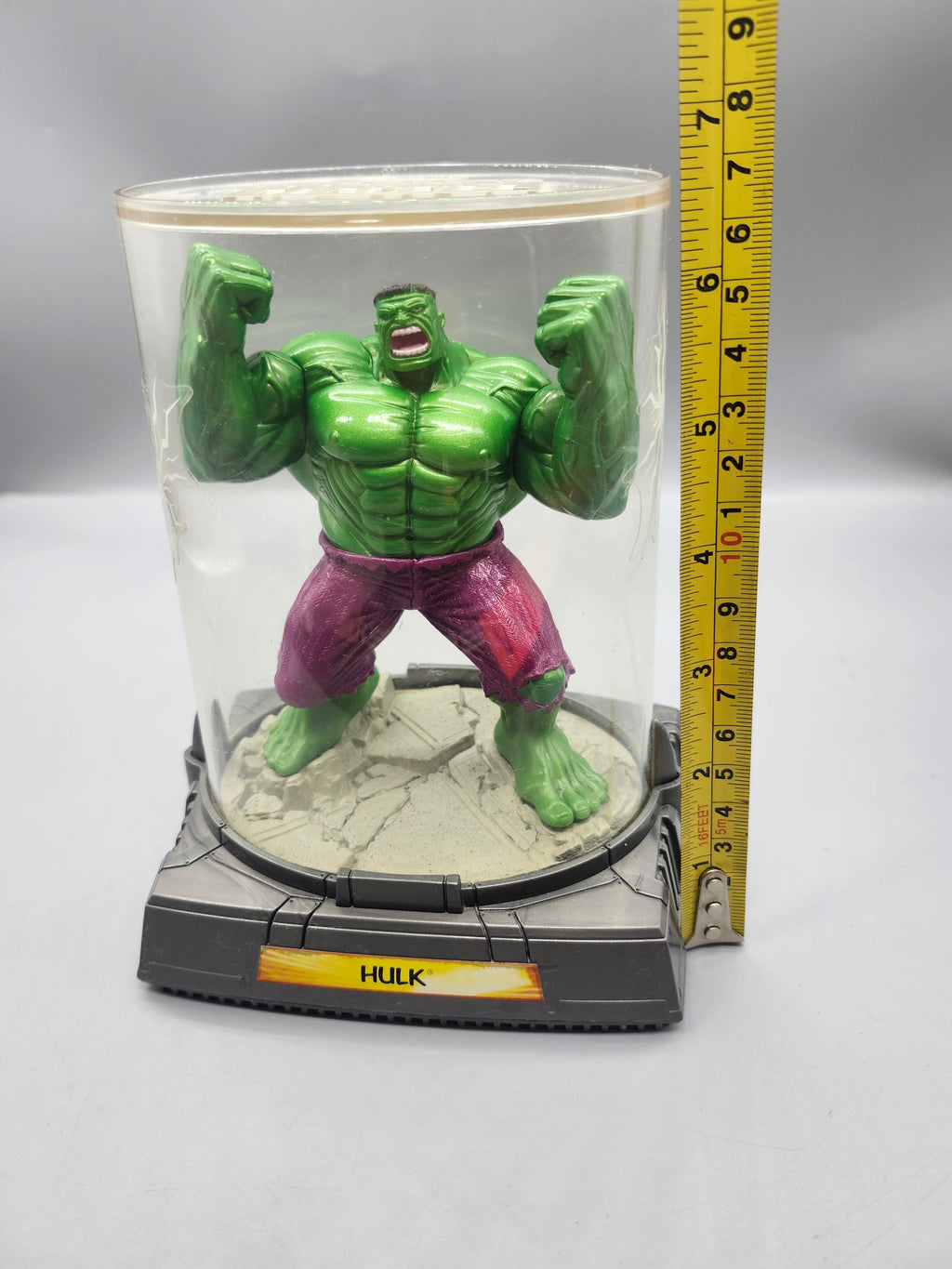 Marvel Legends Titanium Series 5" Hulk Display Dome Diorama