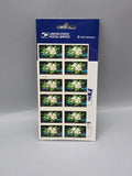 USPS 37¢ American Treasures Martin Johnson Heade Magnolia Booklet of 10 Self-Adhesive Stamps Sealed