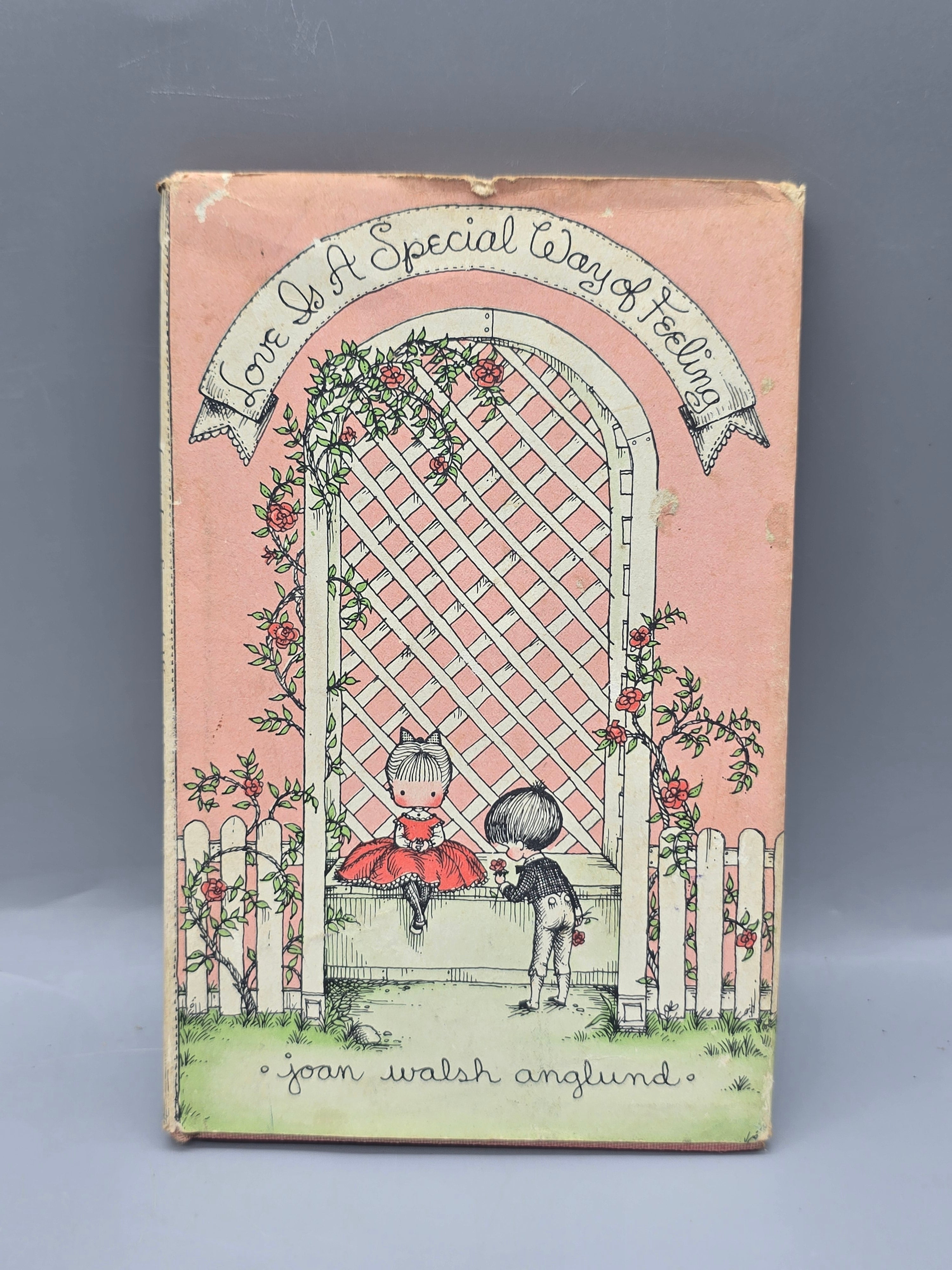 1960 Love Is a Special Way of Feeling Joan Walsh Anglund Hardcover