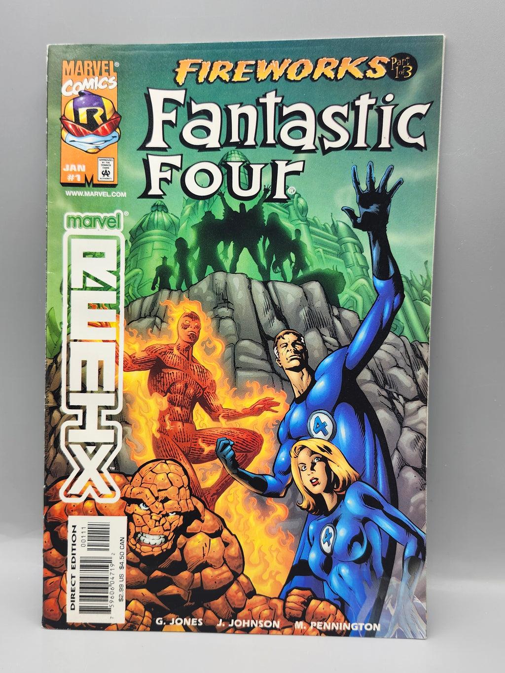 Fantastic Four #1 – Marvel Knights 4 (2004) Fireworks Part 1