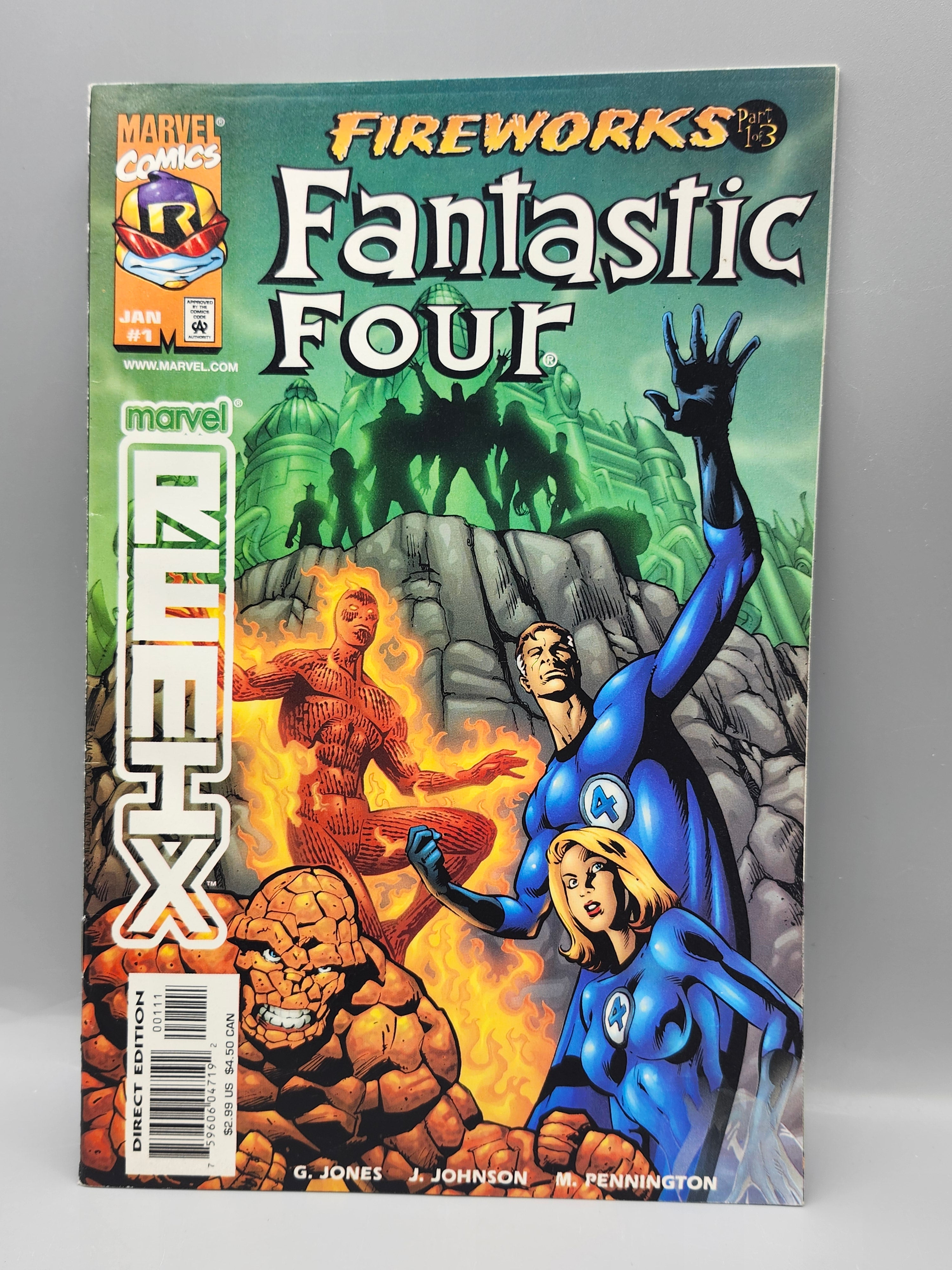 Fantastic Four #1 – Marvel Knights 4 (2004) Fireworks Part 1