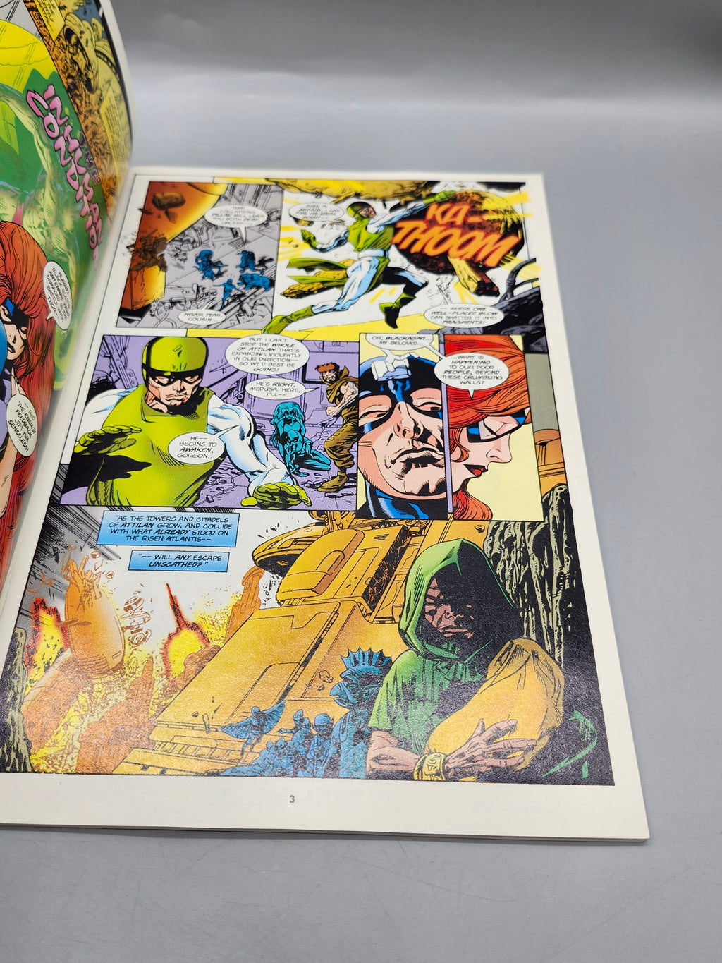 Fantastic Four Unlimited #11 Marvel Comics 1995 Direct Edition