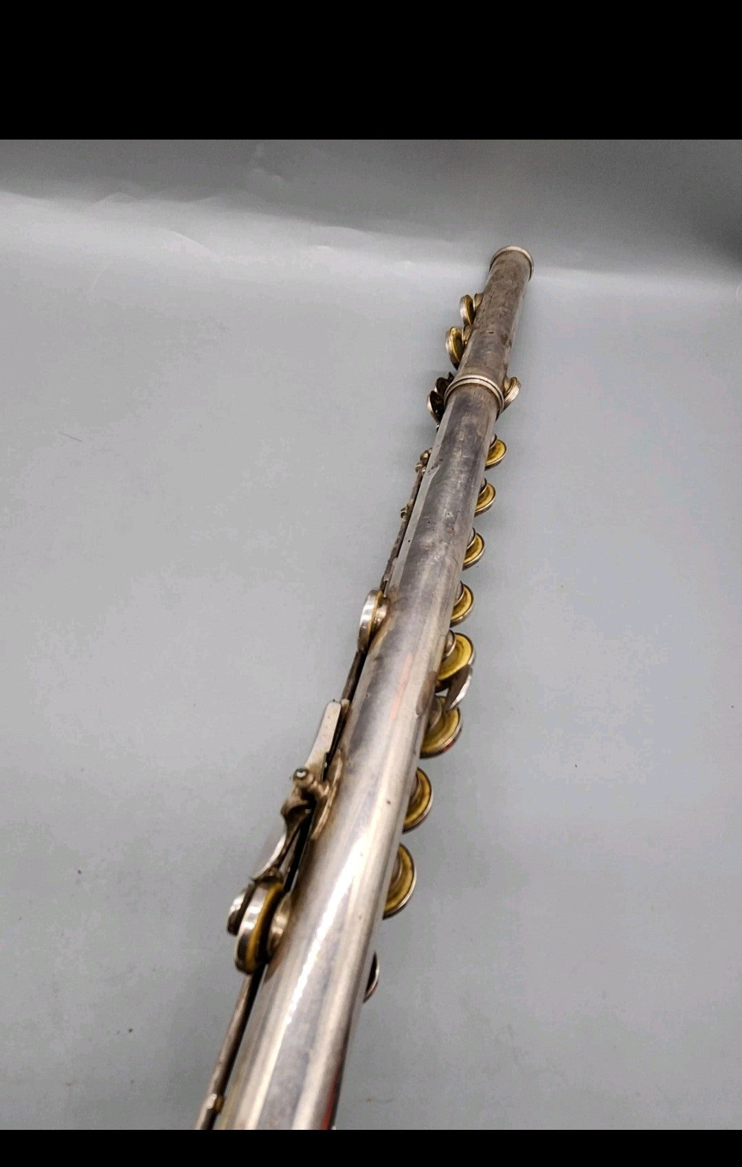 Vintage Selmer USA C Concert Flute Silver Closed Hole Straight Headjoint Case