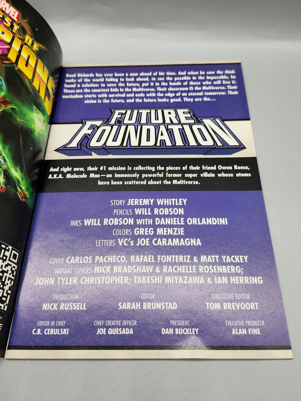 Future Foundation #1 – Marvel Comics 2019 Fantastic Four