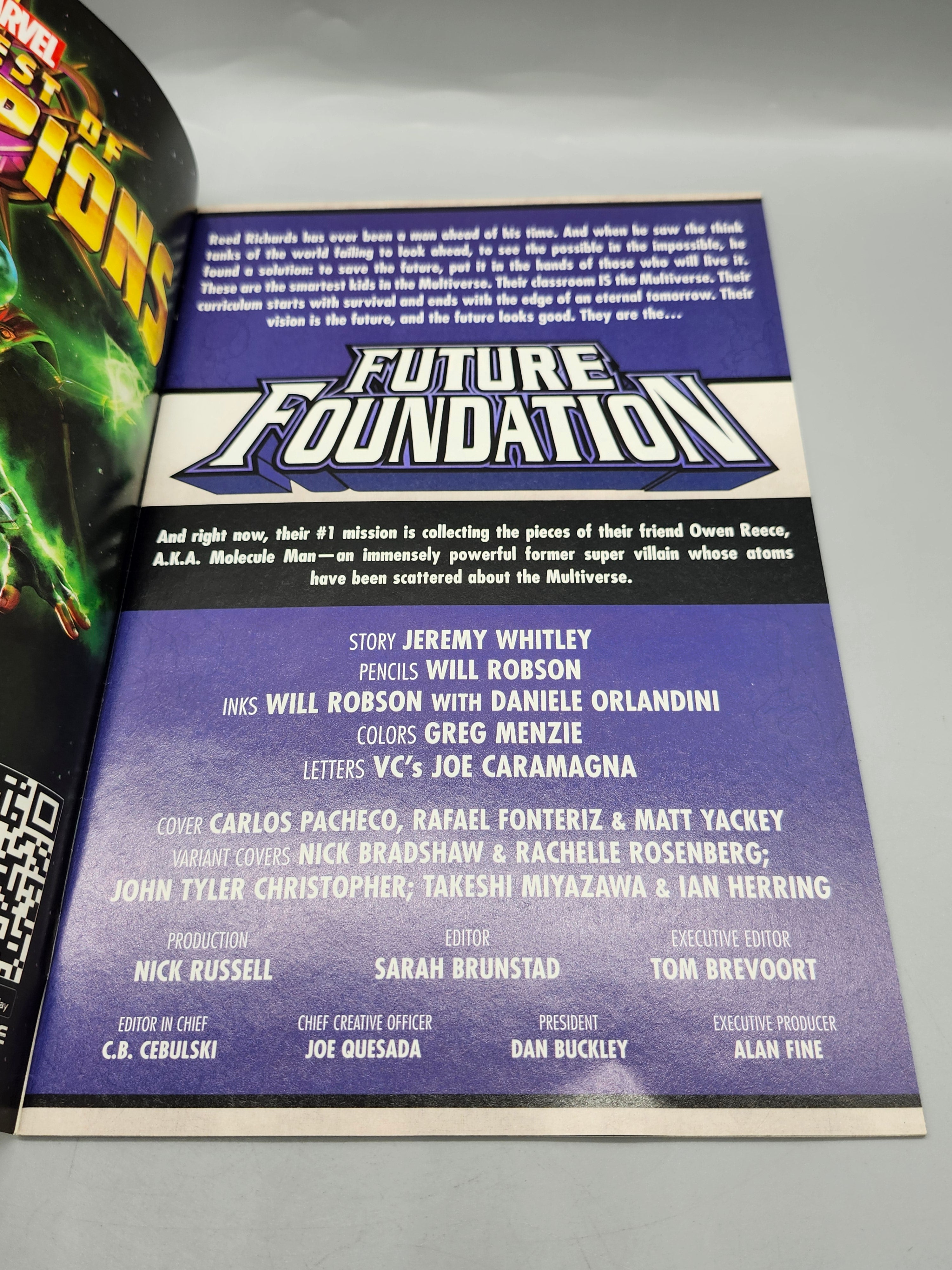 Future Foundation #1 – Marvel Comics 2019 Fantastic Four