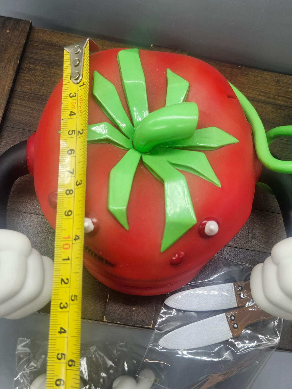 Buckeye Rot Killer Tomato Vinyl Art Toy Figure w/ Box & Accessories