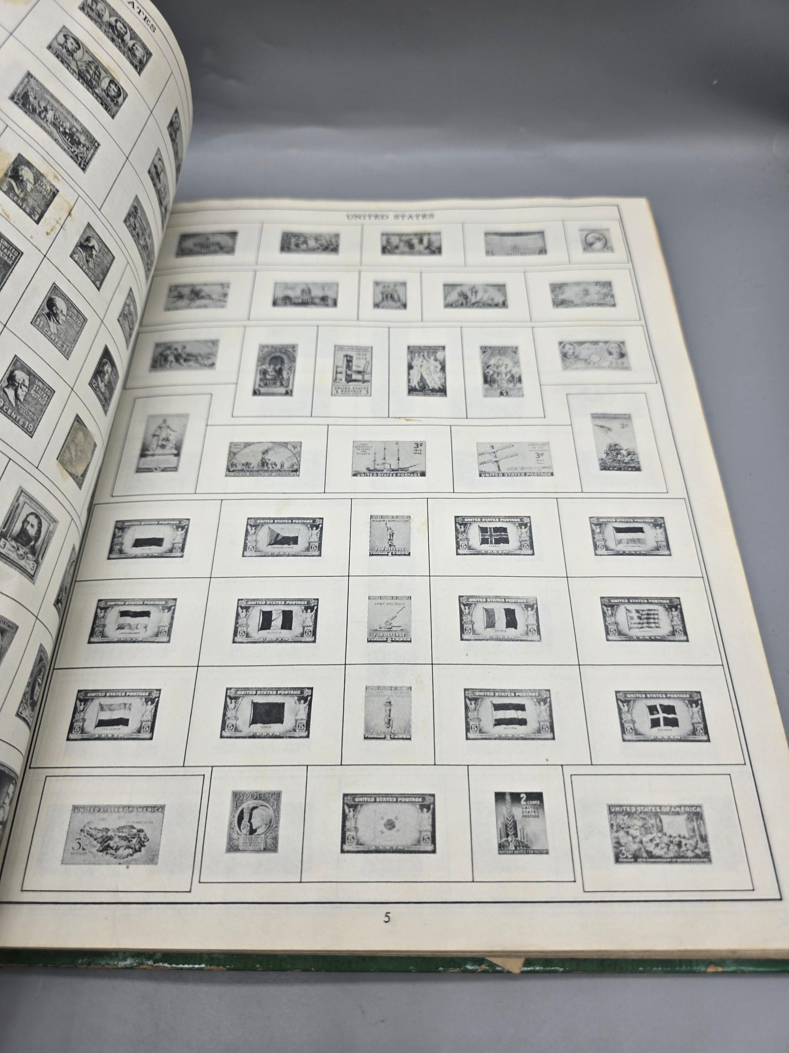 1962 My First Stamp Album Minkus Publications Vintage Stamp Collector Book