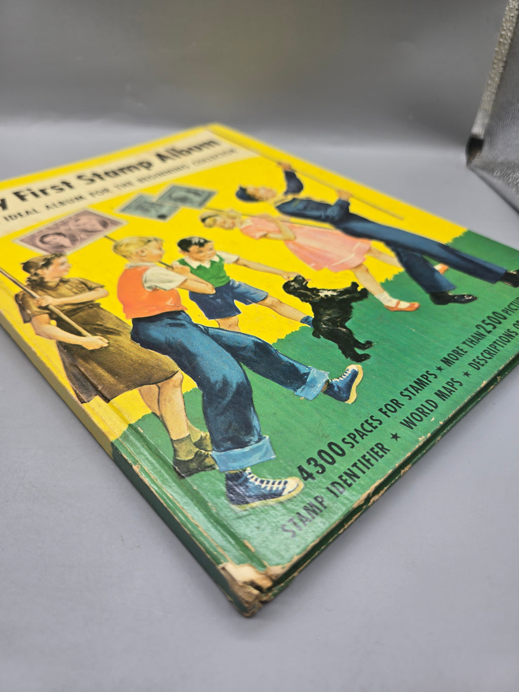 1962 My First Stamp Album Minkus Publications Vintage Stamp Collector Book