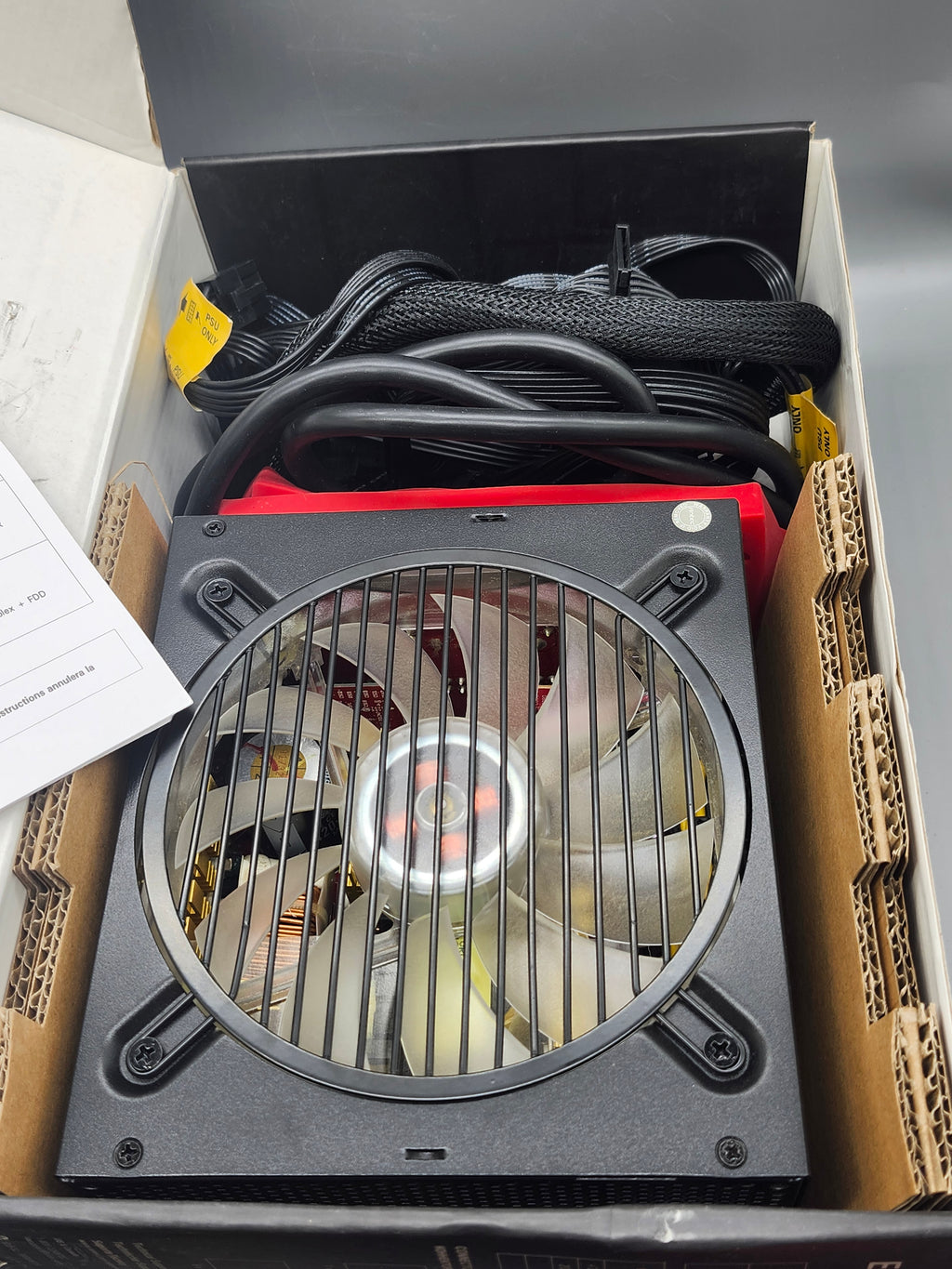 Antec EDGE EDG650 650W 80 Plus Gold Fully Modular Power Supply PSU Tested