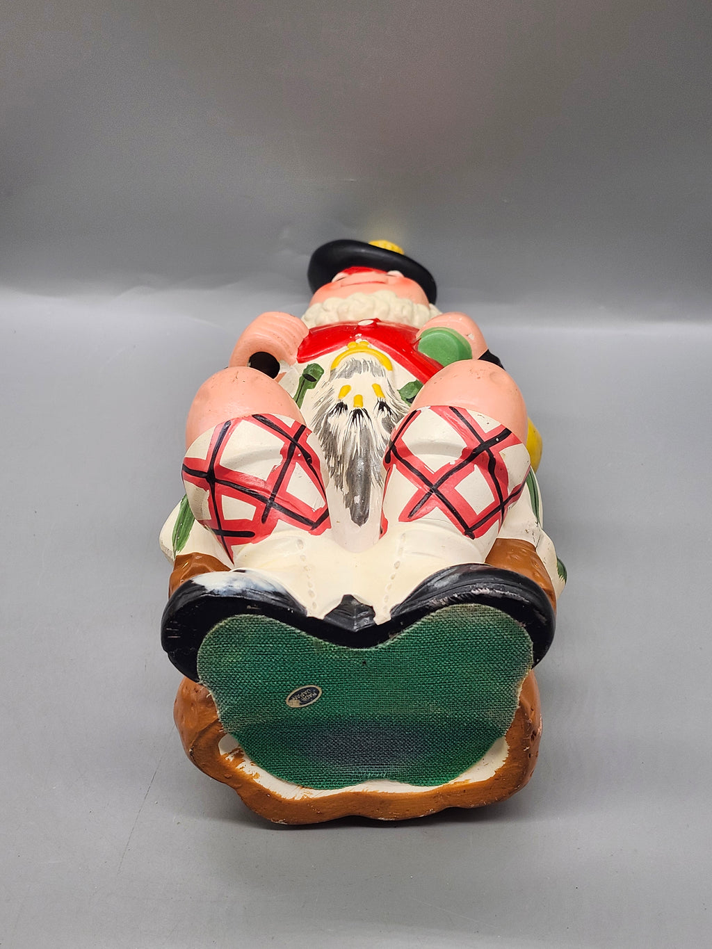 Vintage Scottish Scotsman Ceramic Kitchen Utensil Holder Caddy 11”