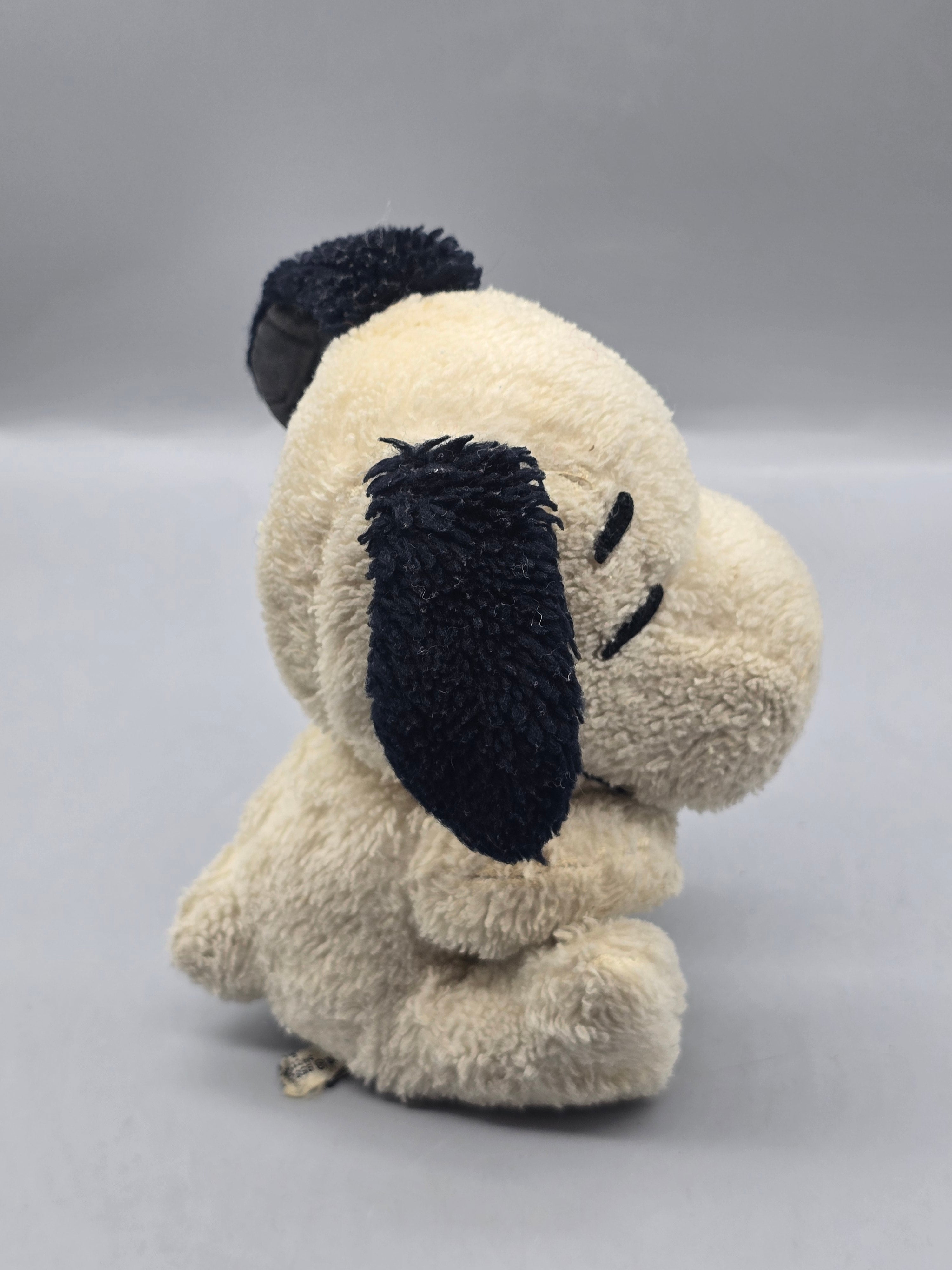 Vintage 1958 Determined Productions Snoopy Plush Peanuts Stuffed Dog 6" Charles M. Schulz