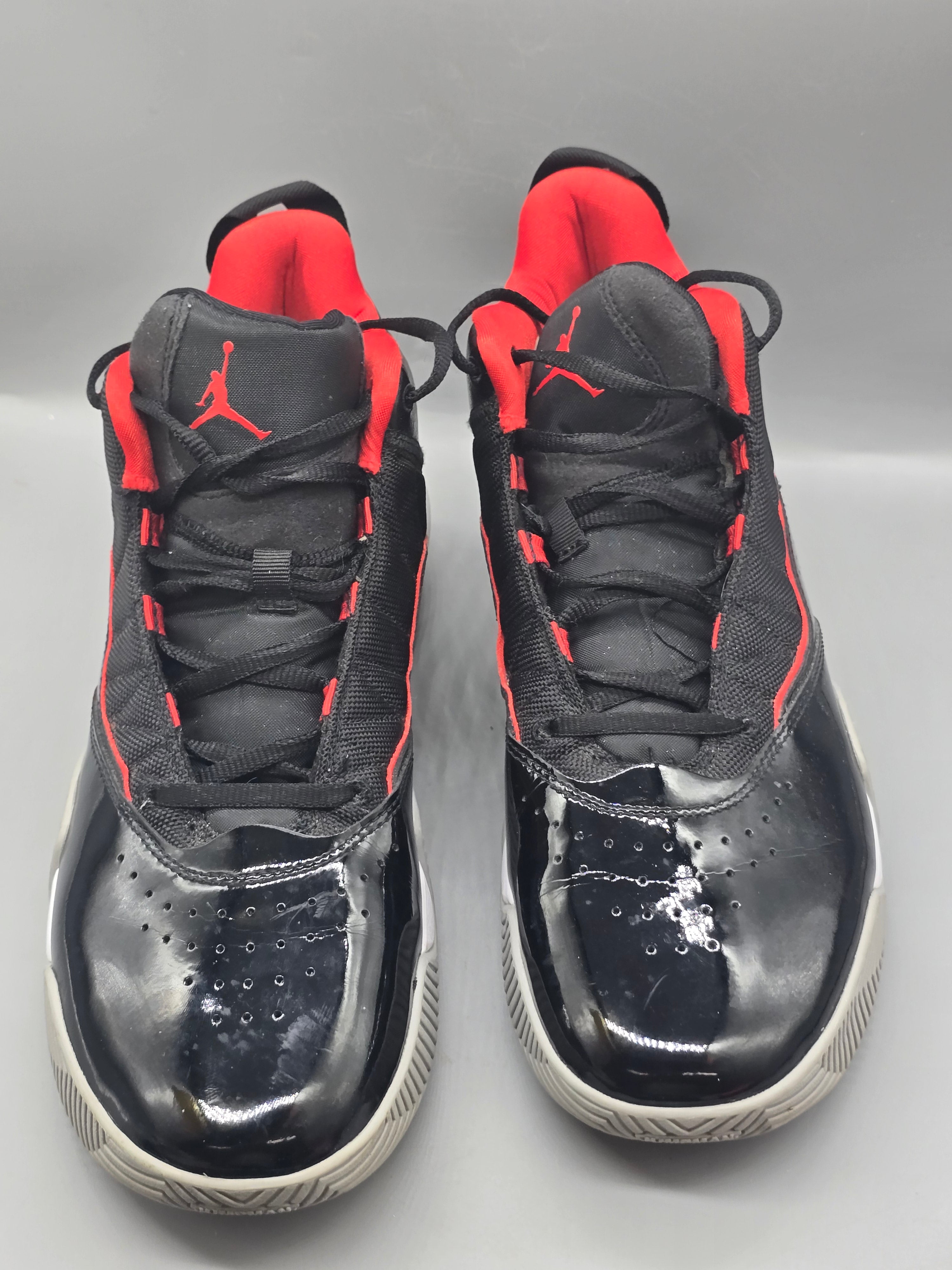Nike Air Jordan Stay Loyal Black Red White Basketball Shoes Men's Size 10.5 DB2884-001