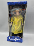 NECA Coraline 10" Plush Doll in Original Box – Yellow Raincoat – Laika Collectible