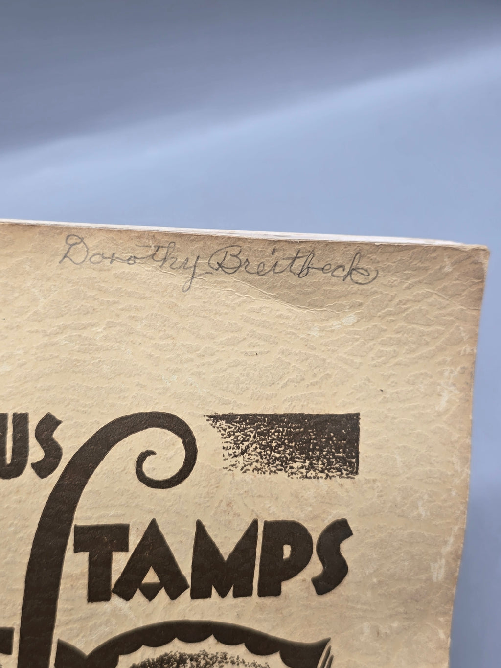 1939 Globus Stamp Co. “Famous Stamps and Their Stories” Vintage Booklet