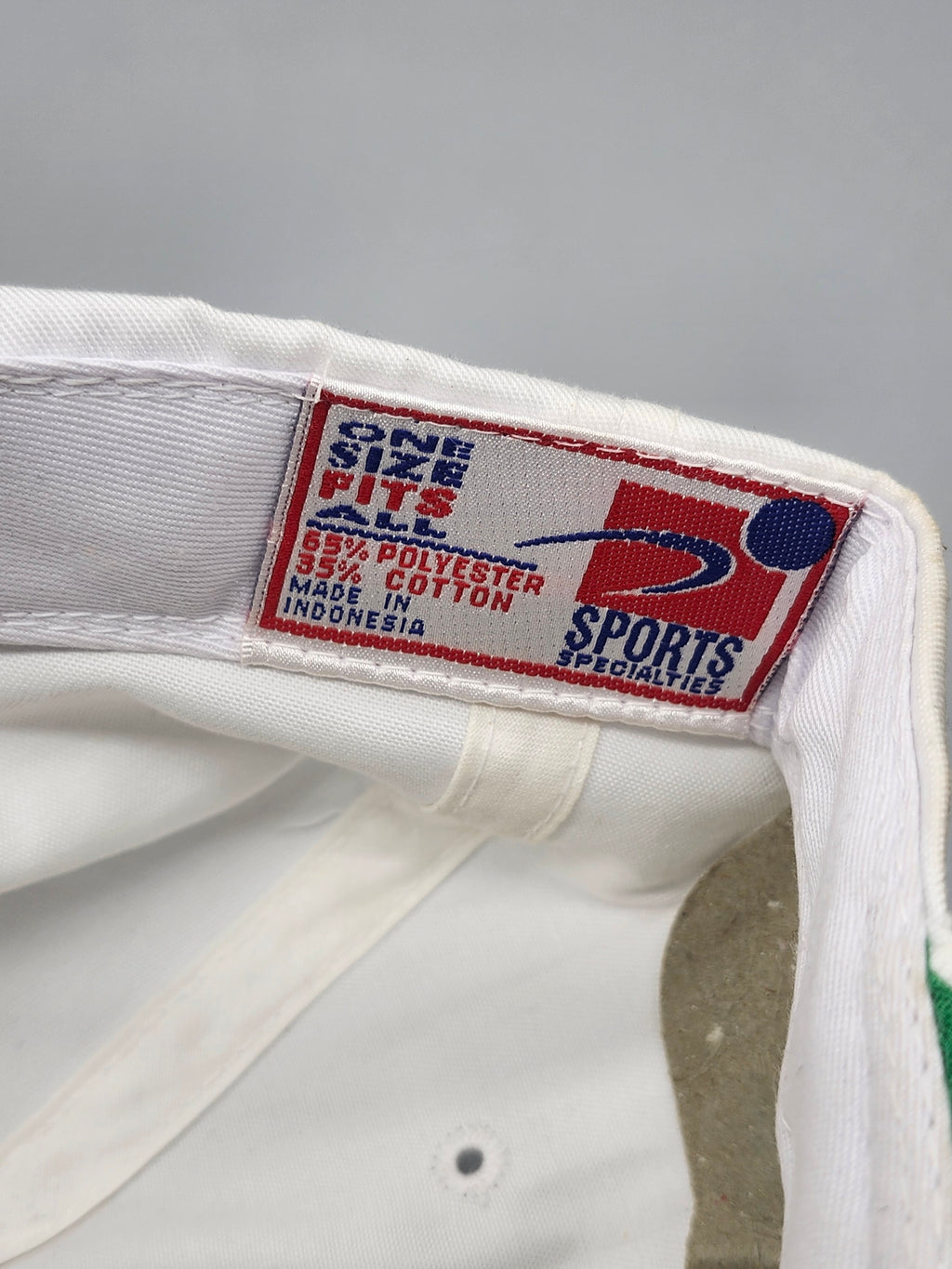 Vintage Hoop It Up 3 on 3 Snapback Hat Sports Specialties White Cap USA