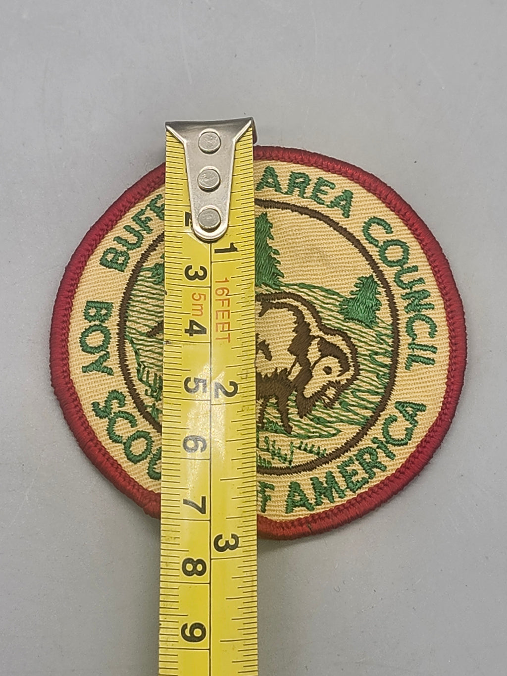 Vintage Boy Scouts of America Buffalo Area Council Uniform Patch BSA 3"