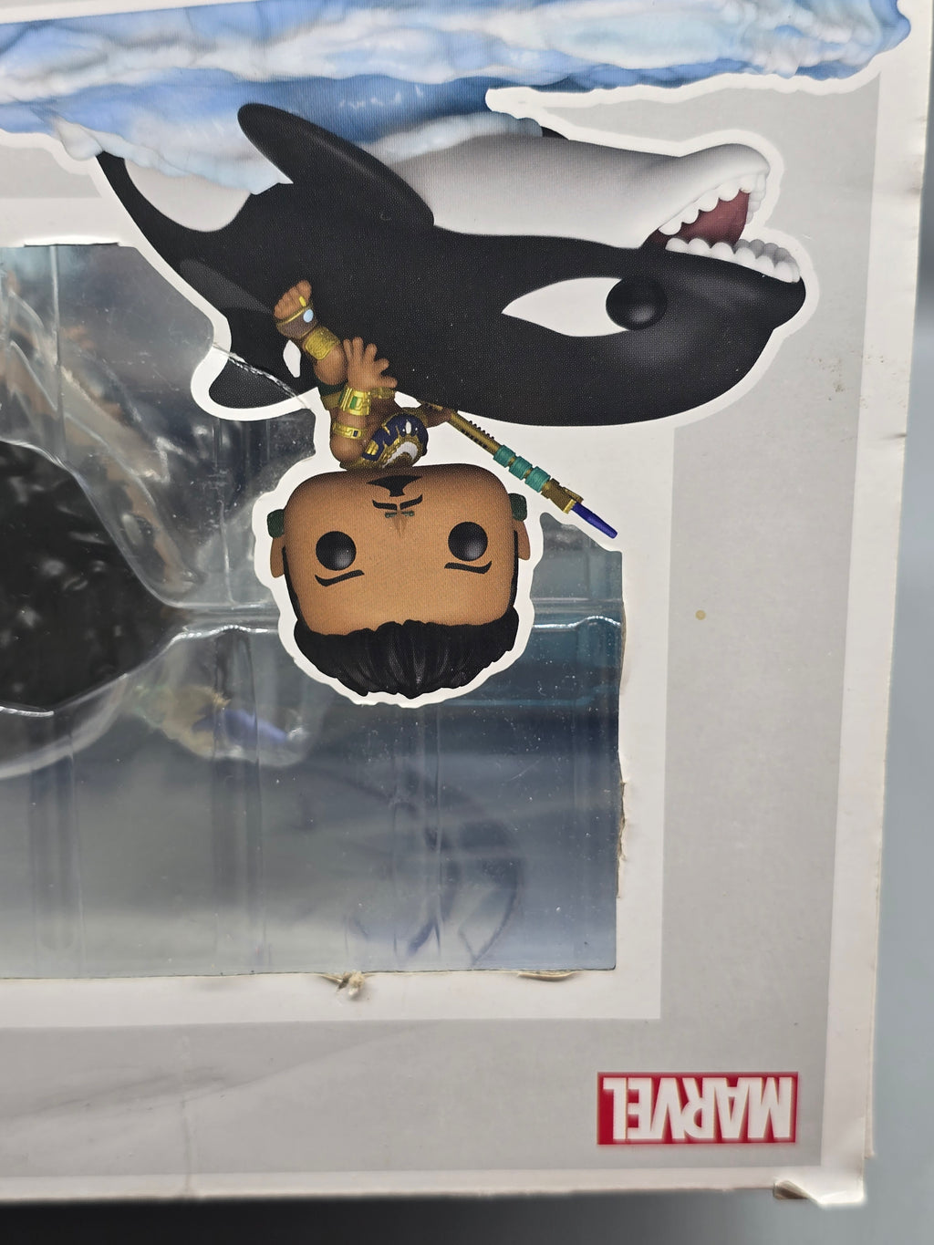 Funko Pop! Rides Marvel Black Panther Wakanda Forever Namor with Orca #116 Vinyl Figure