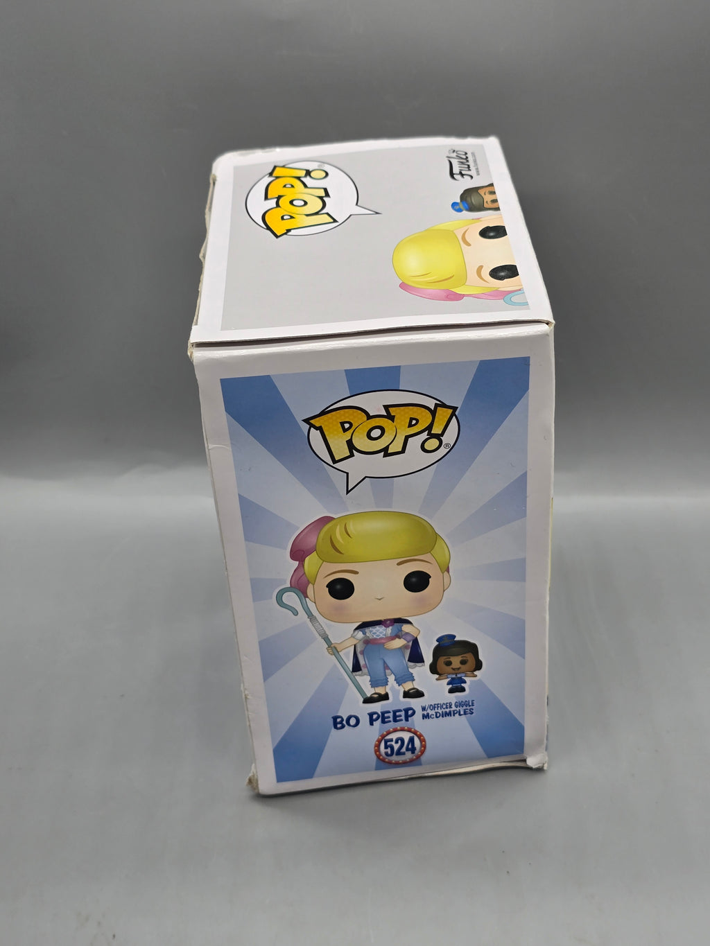 Funko Pop! Disney Pixar Toy Story 4 Bo Peep w/ Officer Giggle McDimples #524 Vinyl Figure