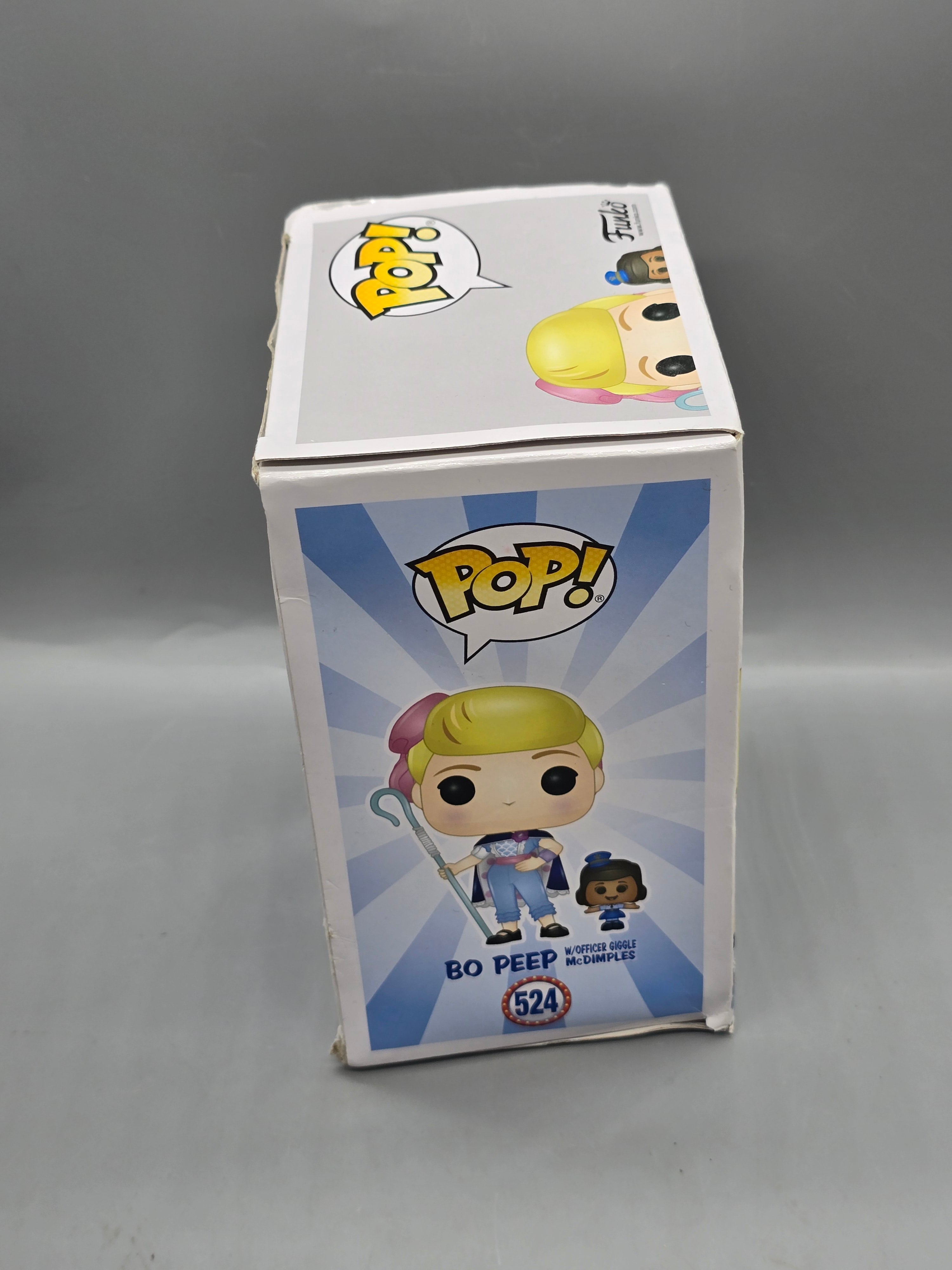 Funko Pop! Disney Pixar Toy Story 4 Bo Peep w/ Officer Giggle McDimples #524 Vinyl Figure