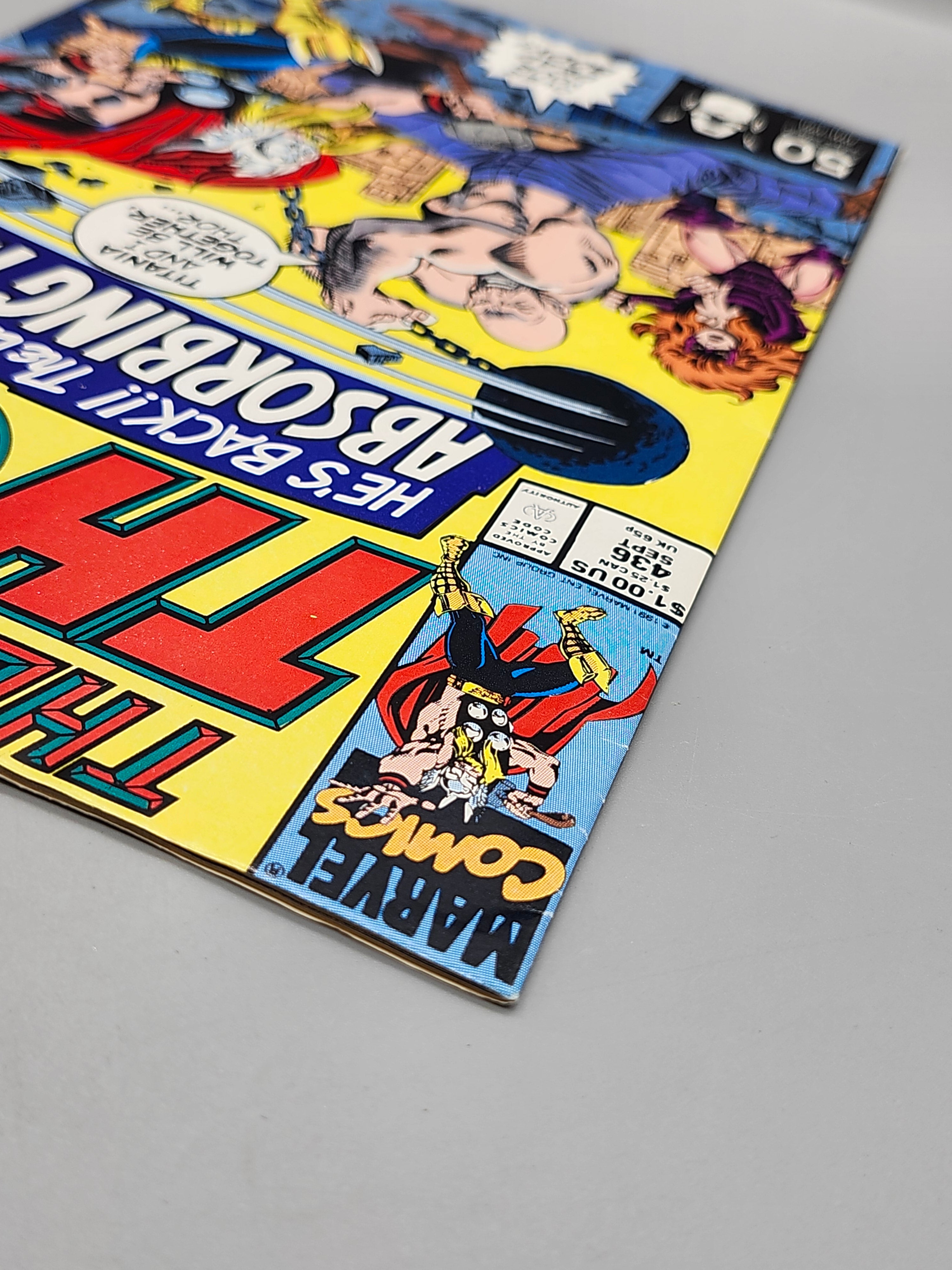 The Mighty Thor #436 (1991) – Absorbing Man & Titania – Marvel Comics