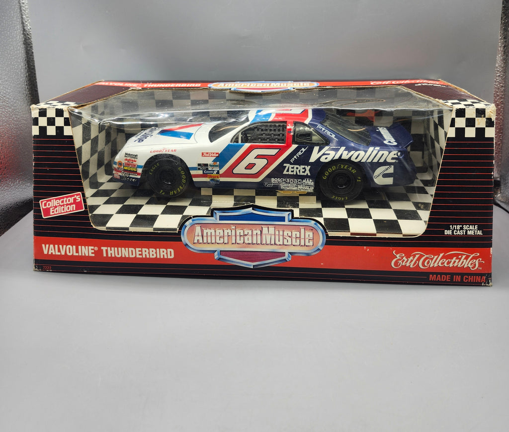 Ertl American Muscle Valvoline Thunderbird #6 1:18 Diecast w/ Original Box