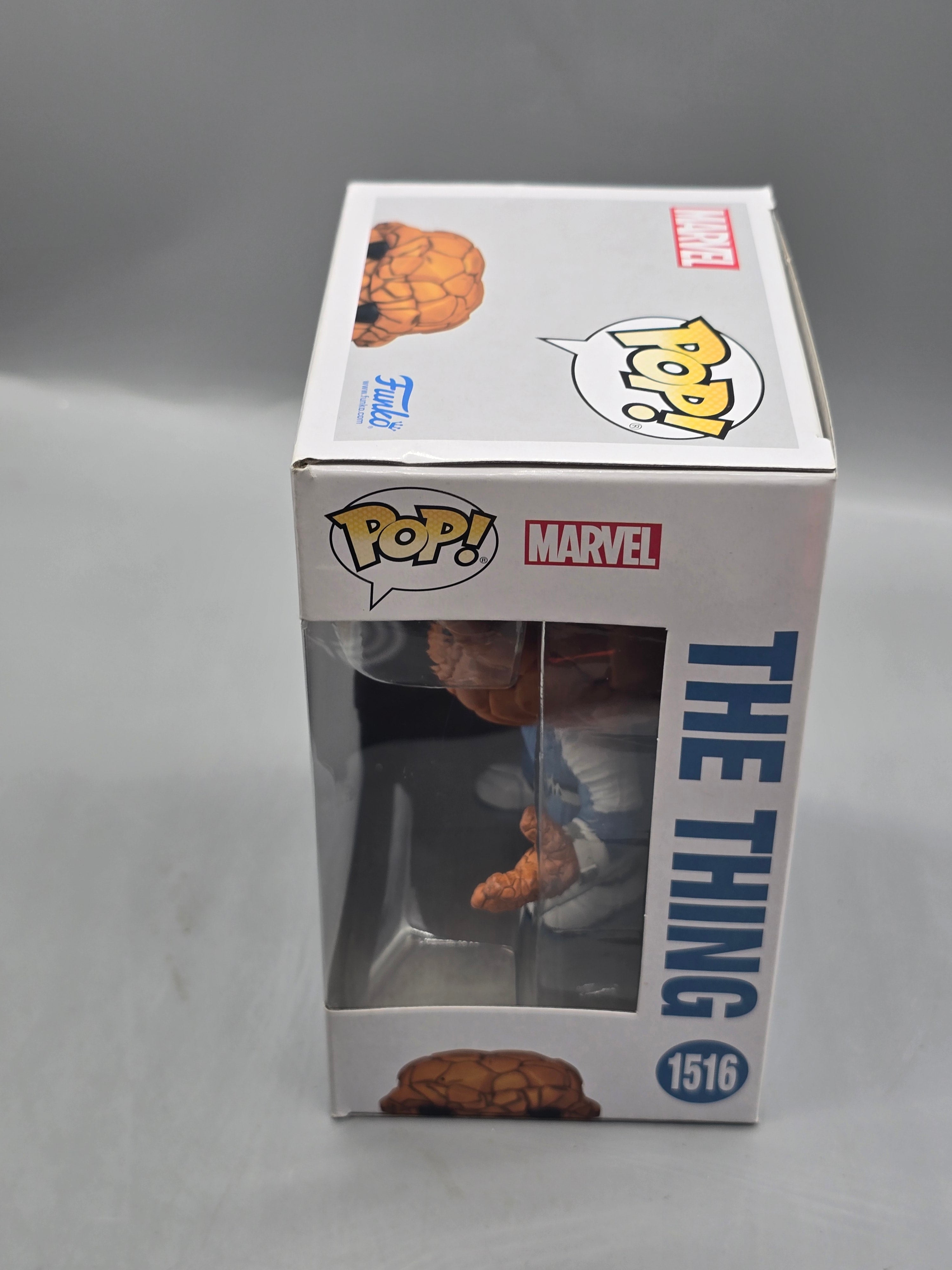 Funko Pop! Marvel Studios The Fantastic Four: First Steps The Thing #1516 Bobblehead Vinyl Figure