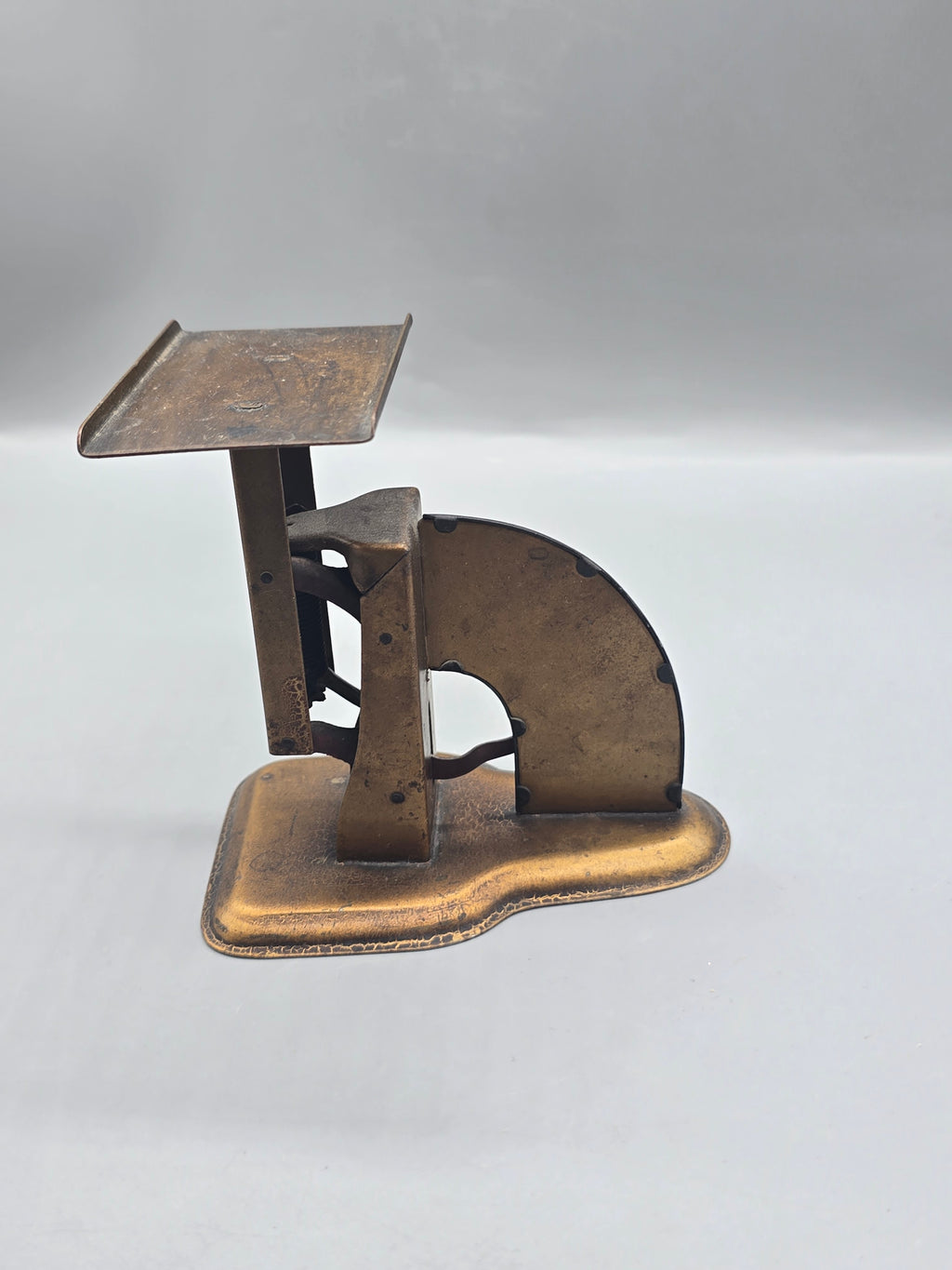 Vintage Liberty Postal Scale No. 1 Parcel Post Desktop Mail Scale Brass Tone