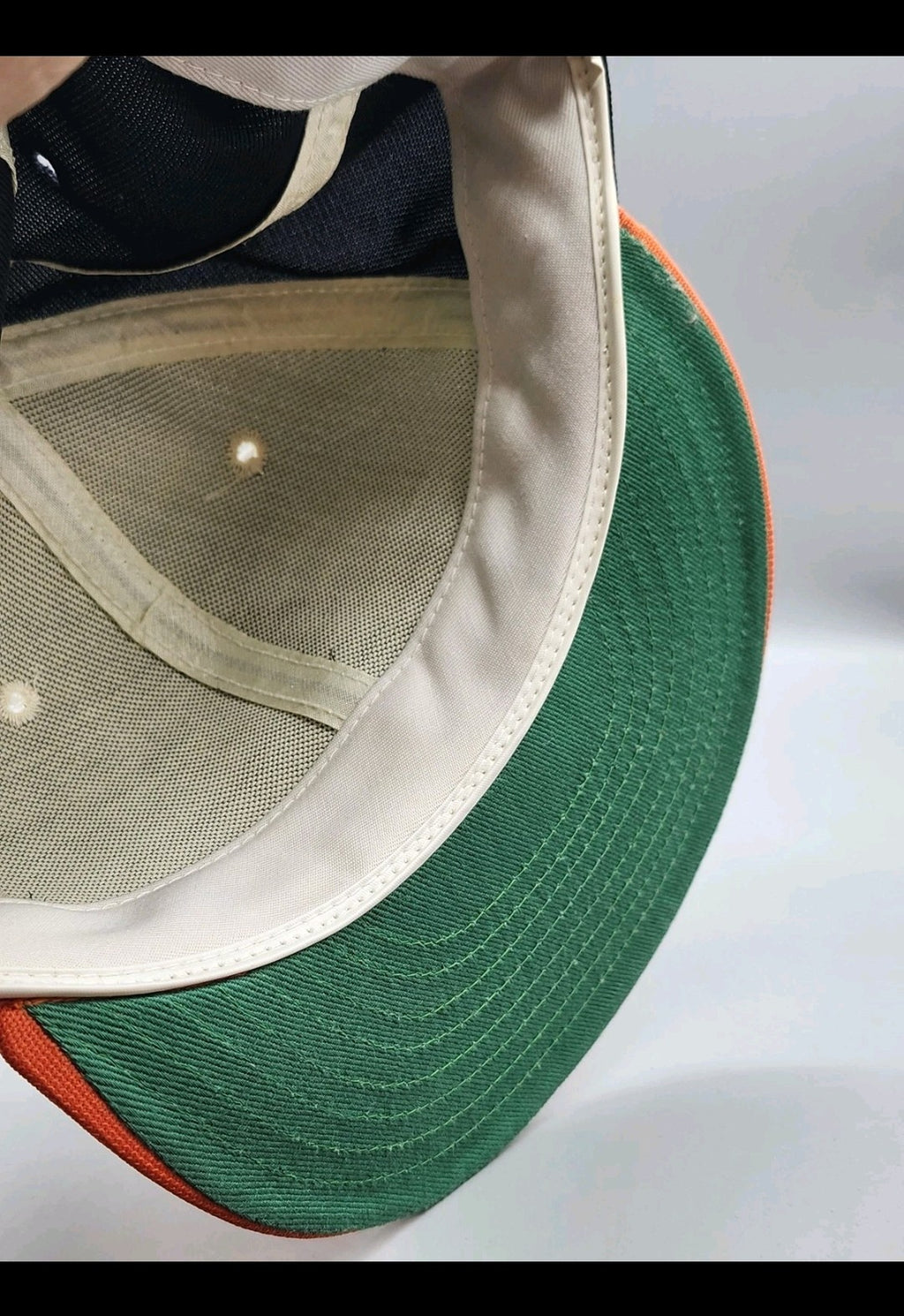 Vintage Baltimore Orioles Hat Cap Fitted Mens 7 1/4 MLB Baseball New Era Trucker