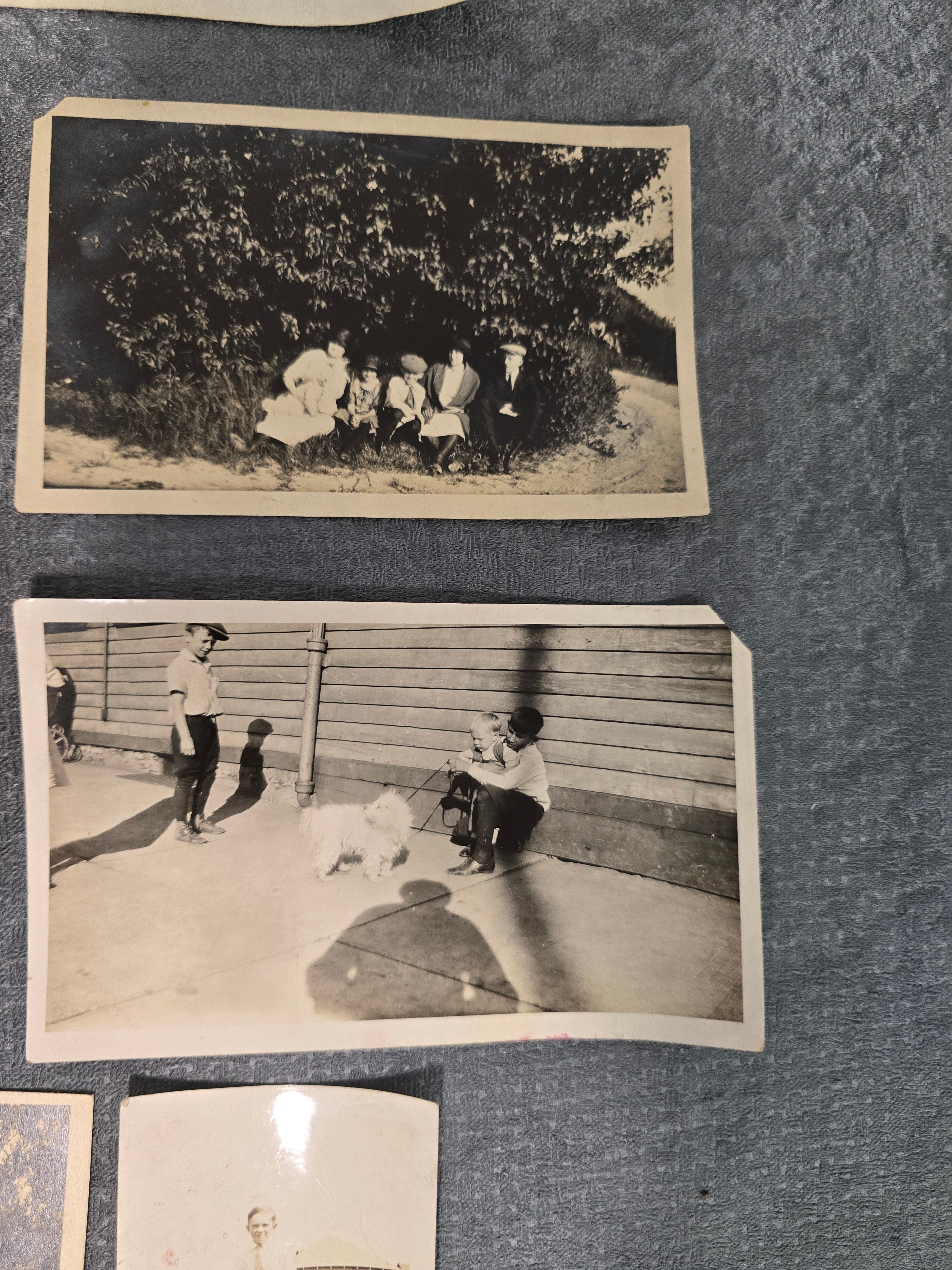 Lot of 13 Vintage Black & White Family Snapshot Photographs 1920s–1940s Niagara Falls & Everyday Life