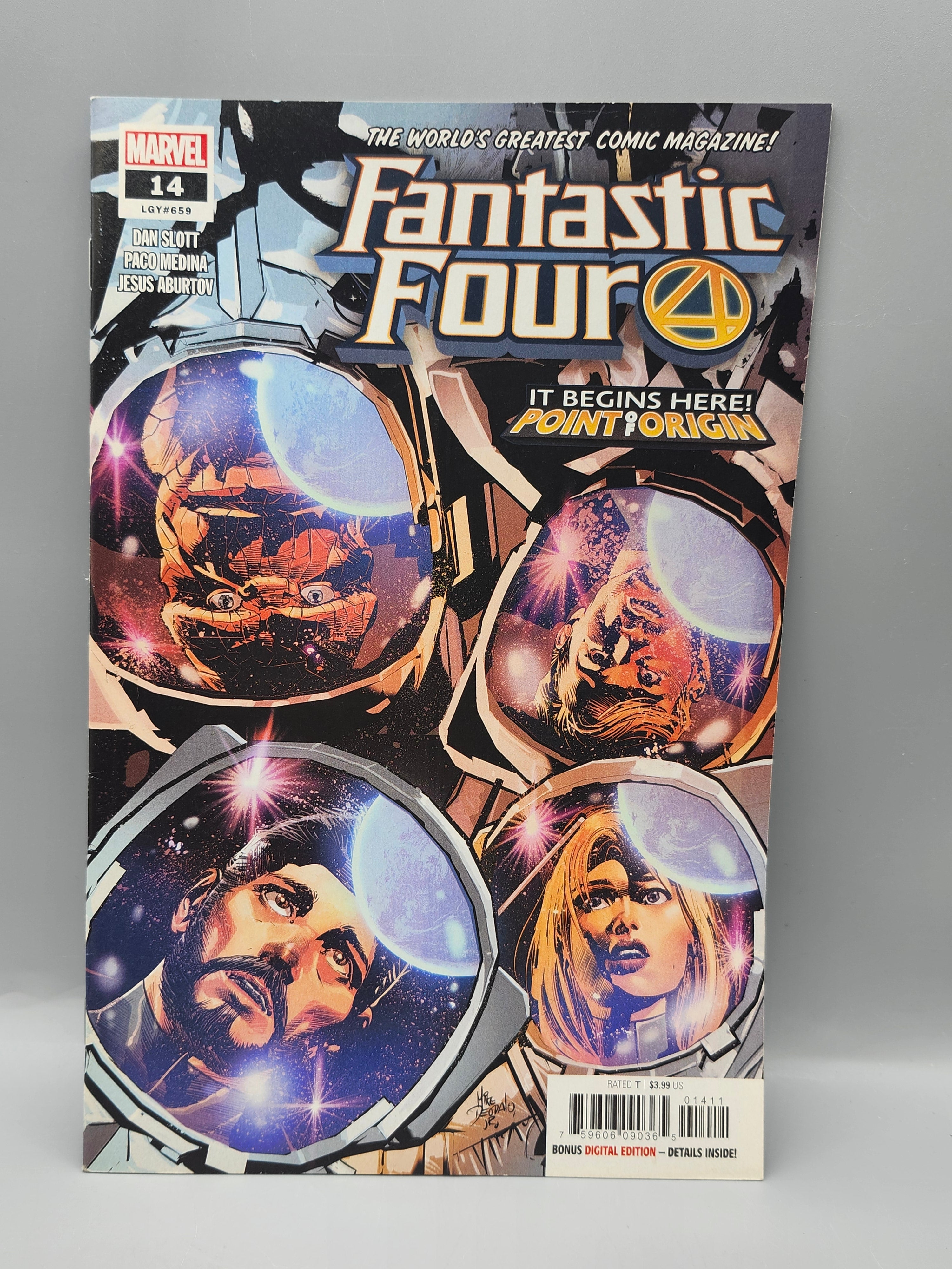 Fantastic Four #14 Legacy #659 Point of Origin Marvel Comics 2019
