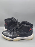Nike Air Jordan Max Aura Black Gym Red White Men's Size 9.5 Basketball Shoes 528895-002