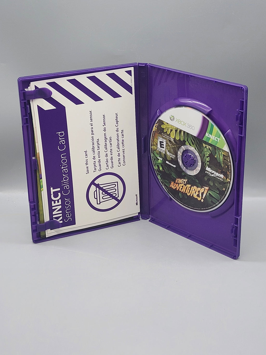 Kinect Adventures Xbox 360 Complete CIB Tested Light Scratches