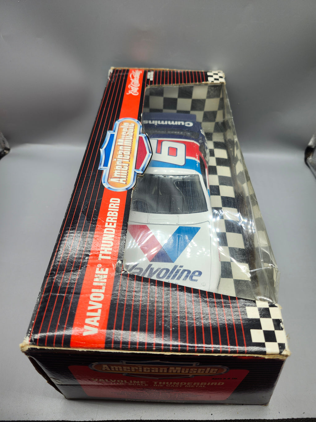 Ertl American Muscle Valvoline Thunderbird #6 1:18 Diecast w/ Original Box