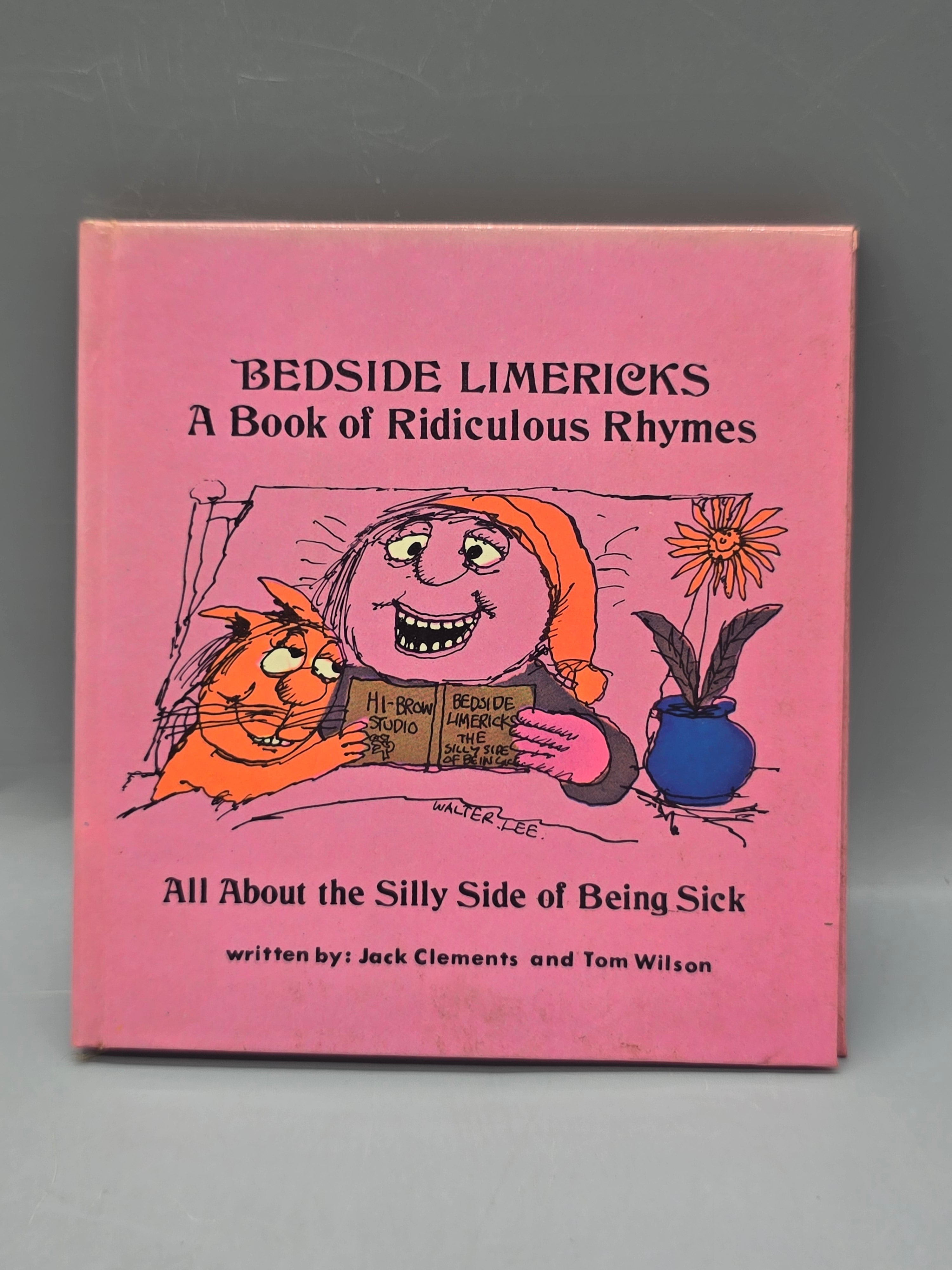 Vintage Bedside Limericks: A Book of Ridiculous Rhymes Hardcover HC
