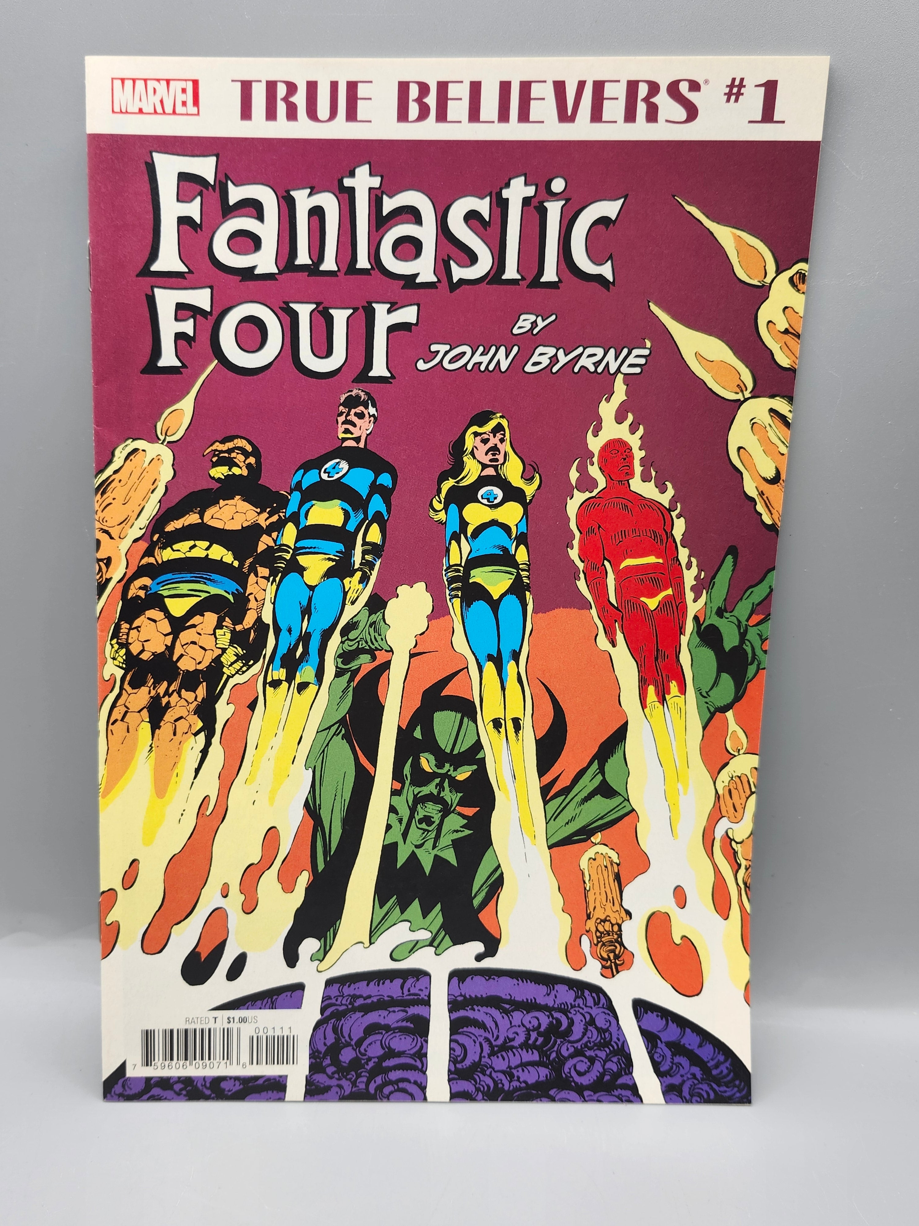 Marvel True Believers Fantastic Four #1 John Byrne 2018 Comic