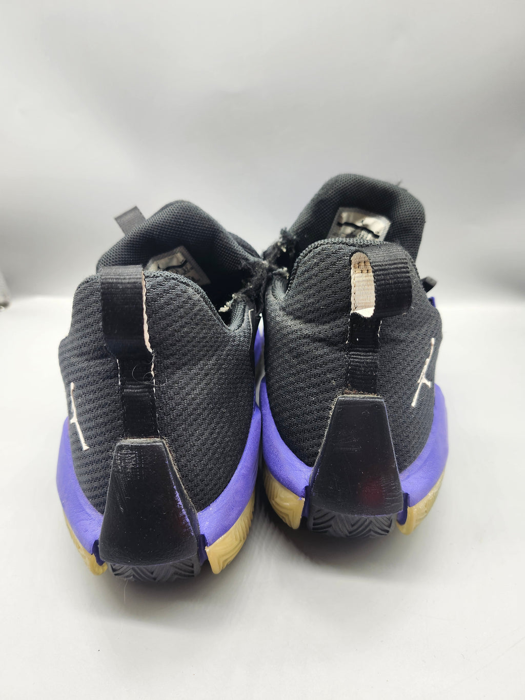 Nike Air Jordan Jumpman Hustle Purple Concord Black Basketball Shoes Men's Size 9